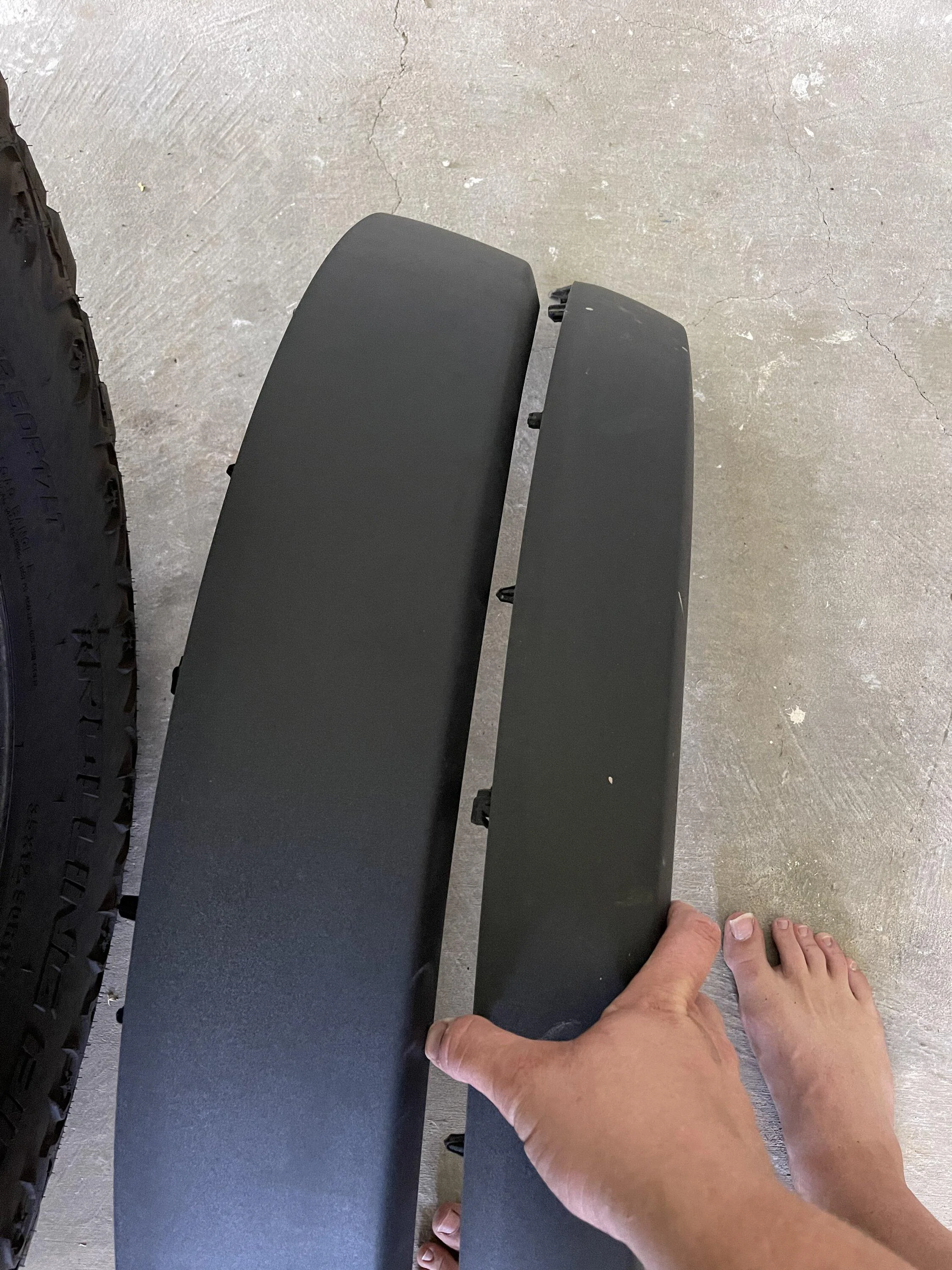 Ford Bronco Non-Sas swap to Sasquatch flares. Back-to-back comparison photos! 2F0184F6-3CDB-4B2E-9E9D-2C4EFD48645B