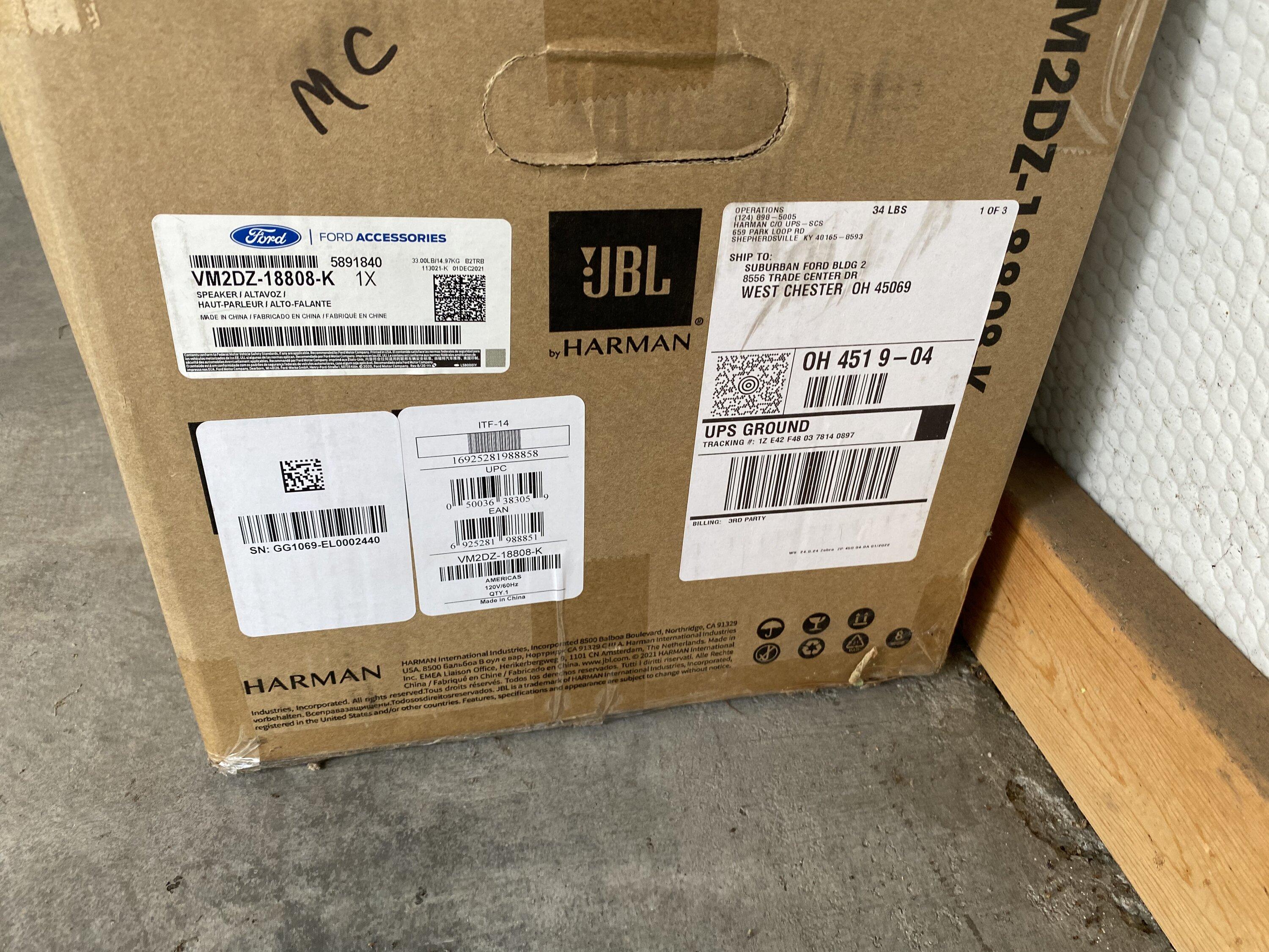 Ford Bronco JBL sound bar 2DC41E46-E6B7-468D-92BE-DB20E0599DEE