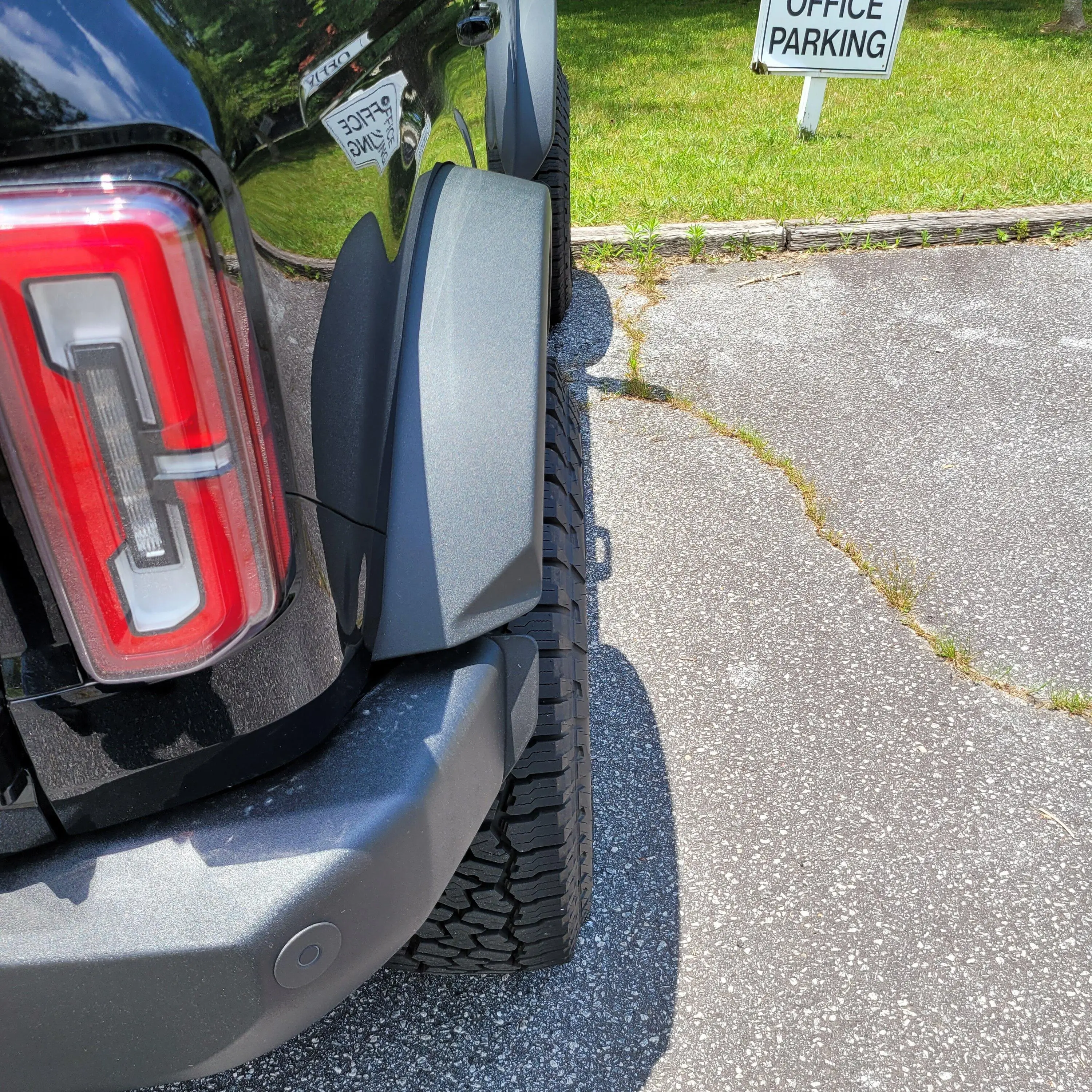 Ford Bronco Replace Sasquatch with Method 703 Offset question. No Pok