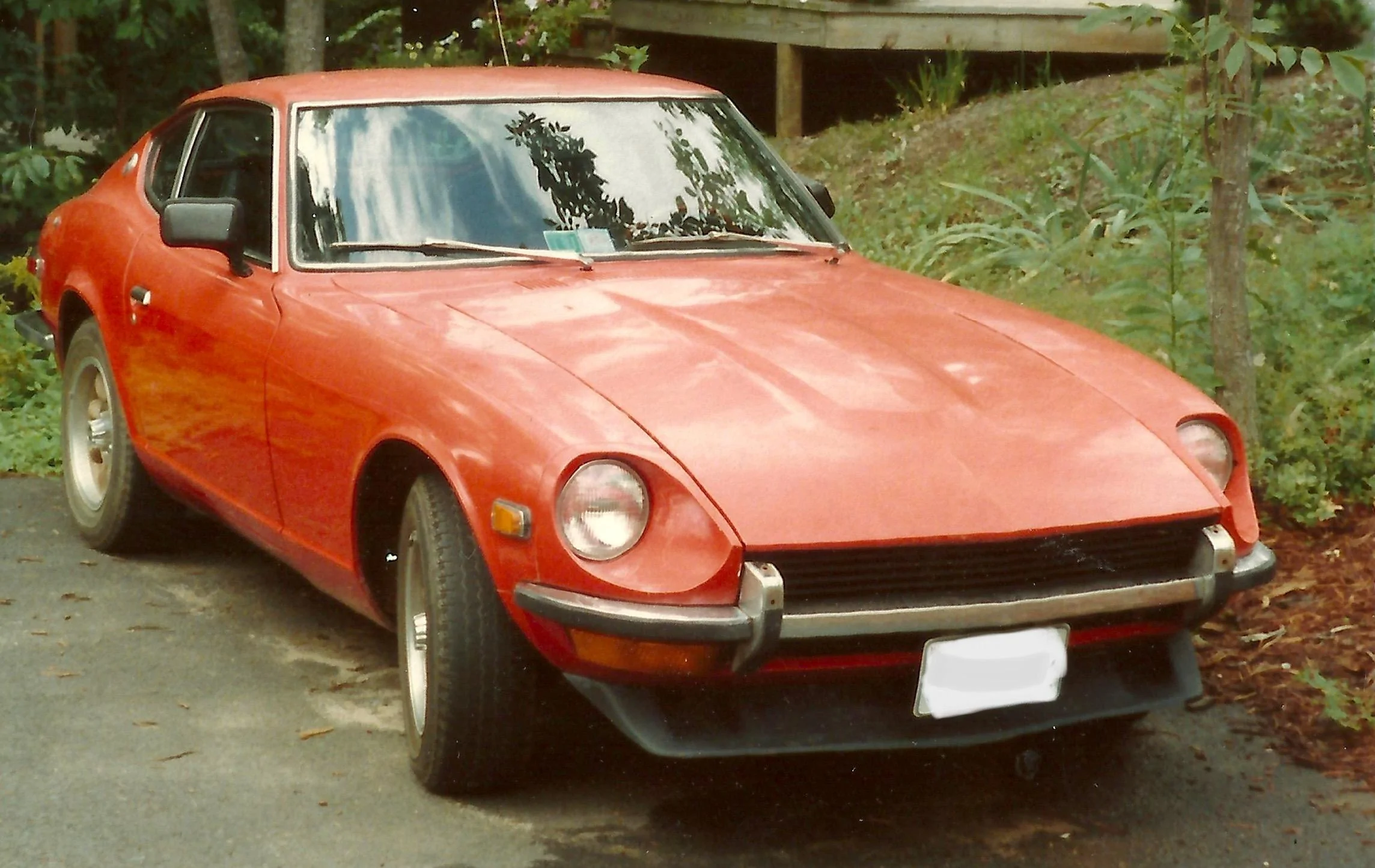 Ford Bronco Cyber Orange Comparison 1971 Datsun 204z