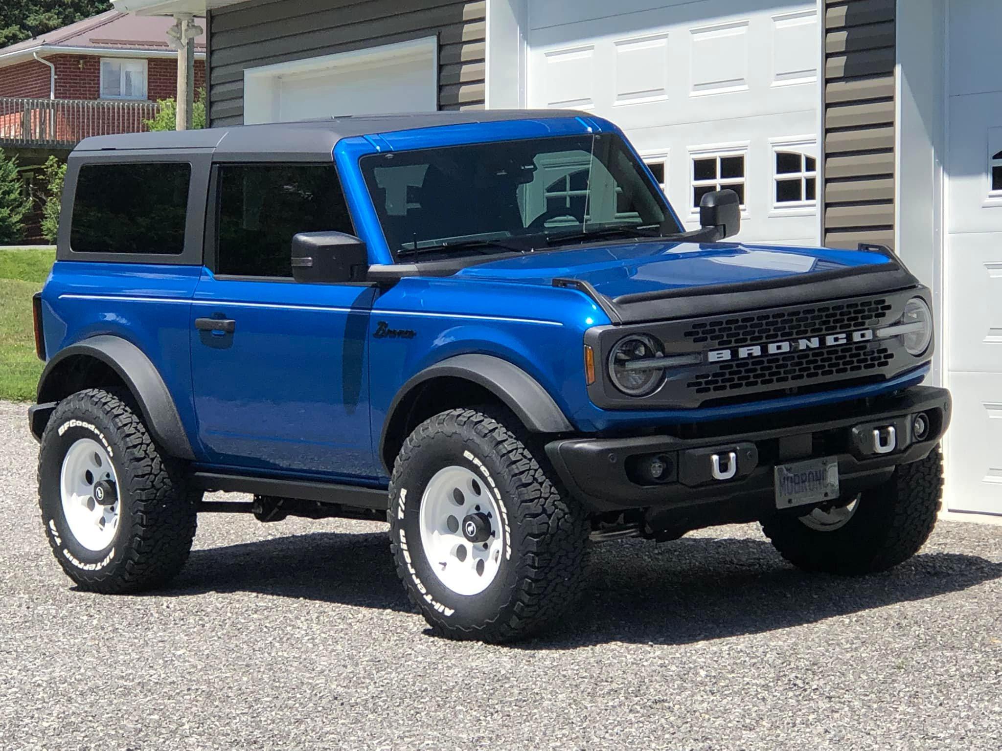 Ford Bronco Show us your installed wheel / tire upgrades here! (Pics) 295536029_3275505199435816_8929874264801443236_n