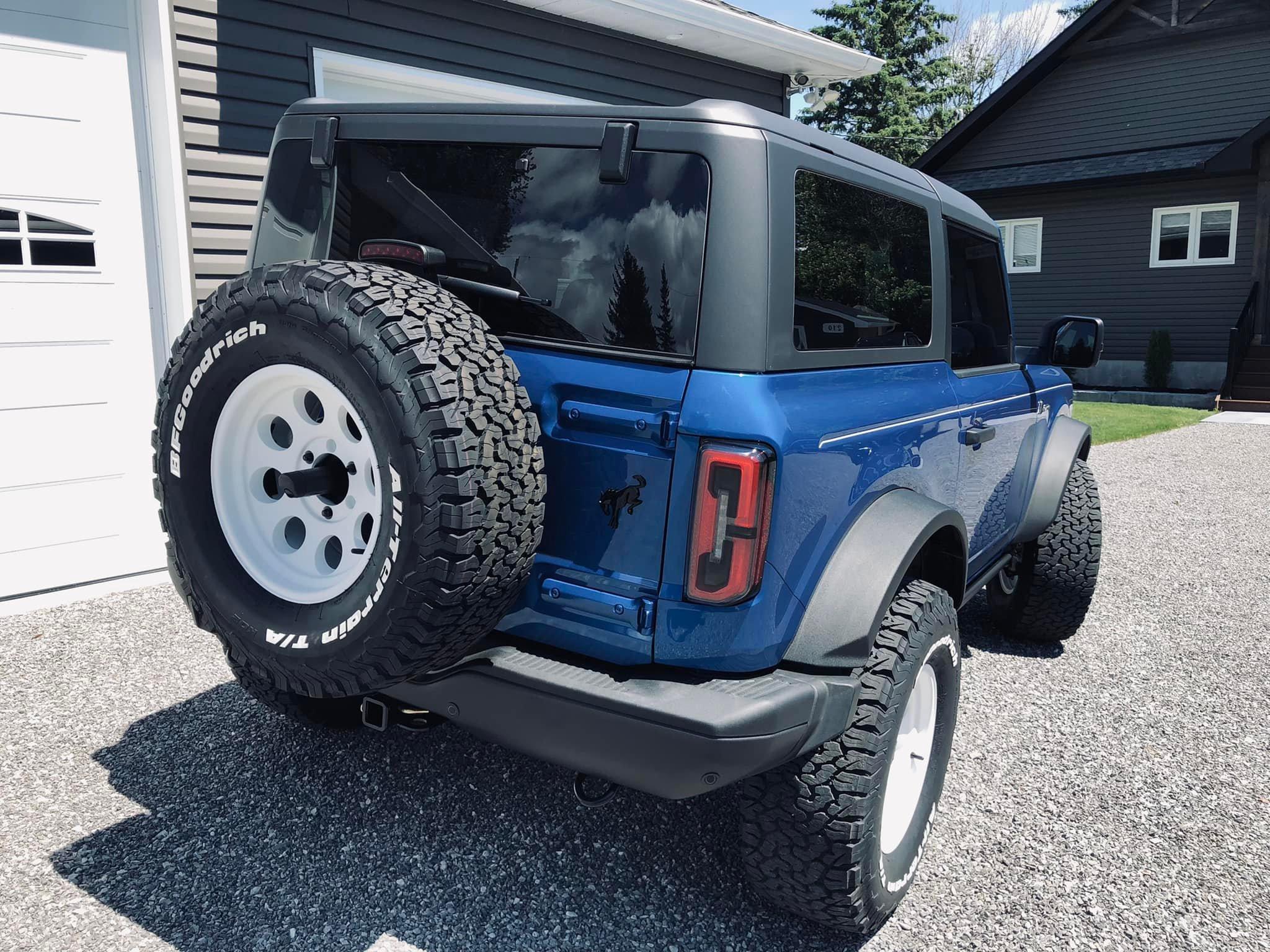 Ford Bronco Show us your installed wheel / tire upgrades here! (Pics) 296052690_3275505169435819_3122316878607987094_n