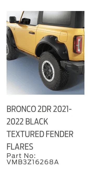 Ford Bronco What offset are you running? 1658835390043