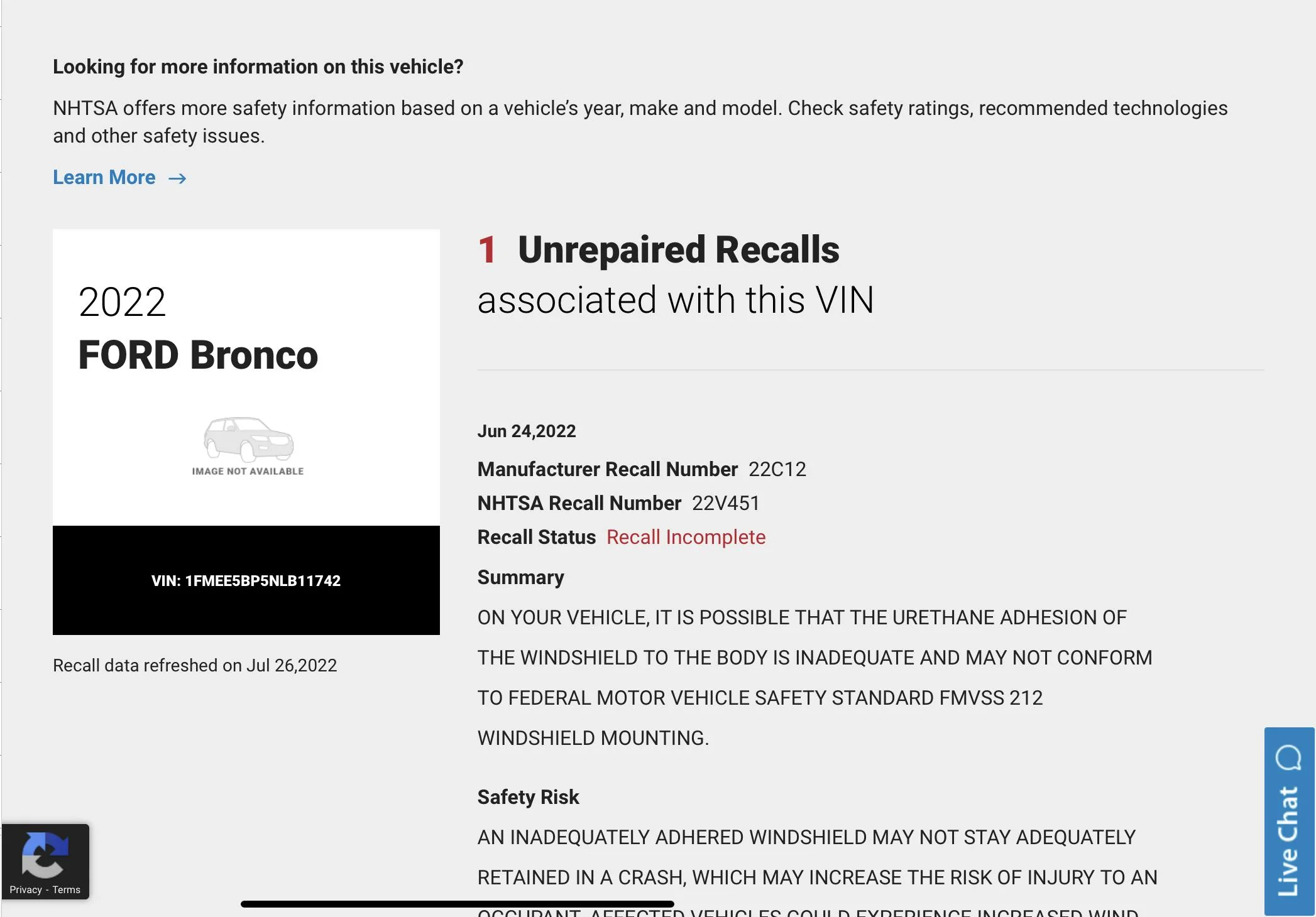 Ford Bronco Windshield Recall Gone?! DF9FE7C3-42EB-49AA-8708-2C4275896B01