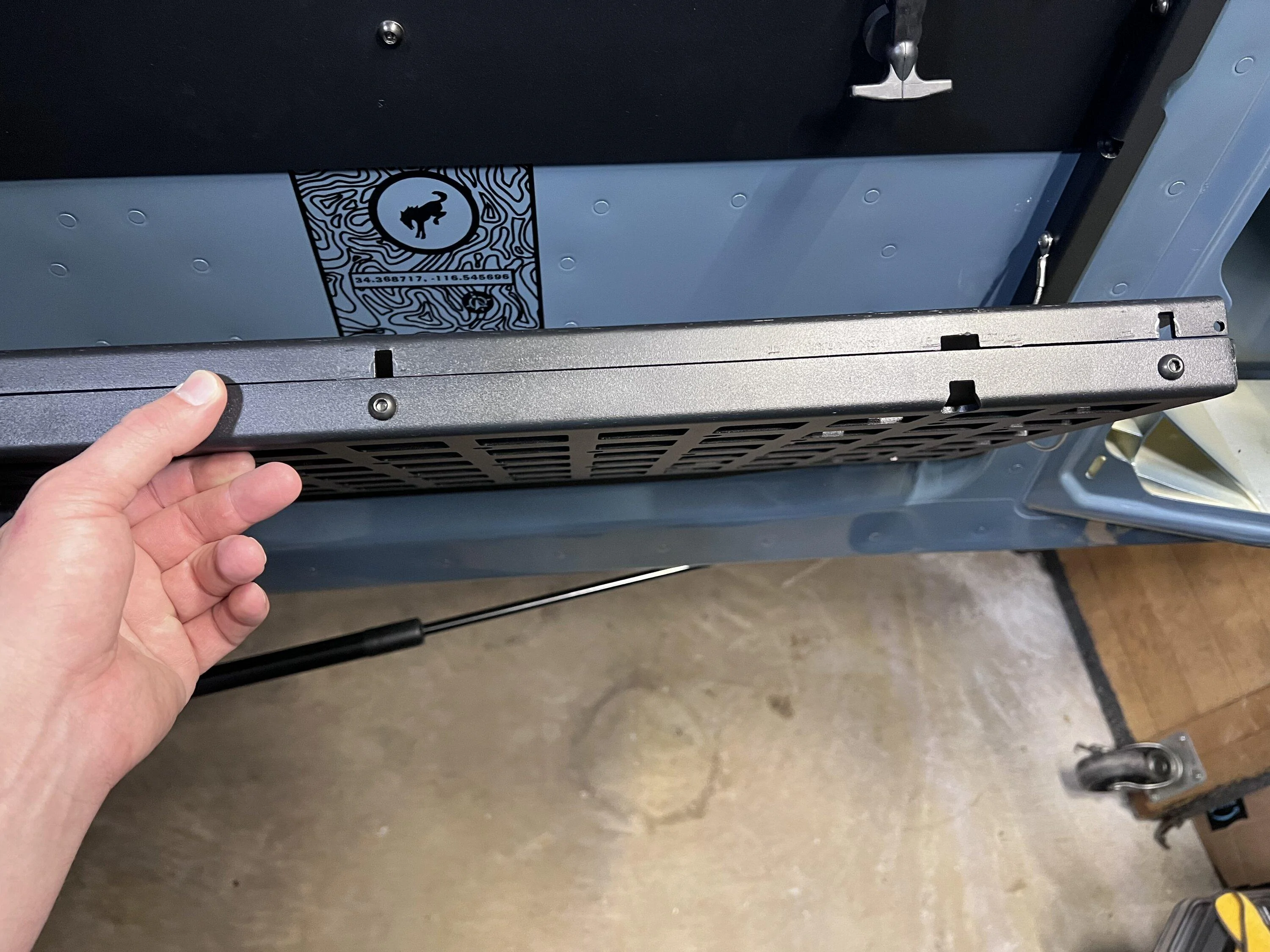 Ford Bronco JCR Offroad Tailgate Table Install Question/Issue B257367C-01A8-431D-9DF4-AE33A2B58190