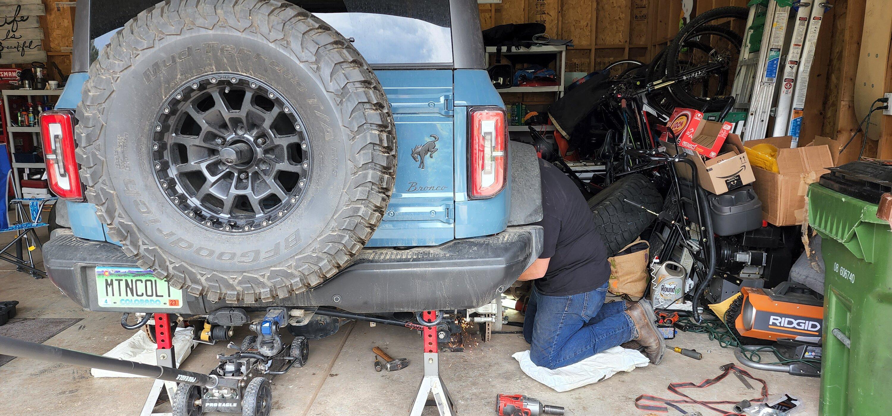 Ford Bronco Blew BOTH CV Axles Out at the Same Time 20220701_142628