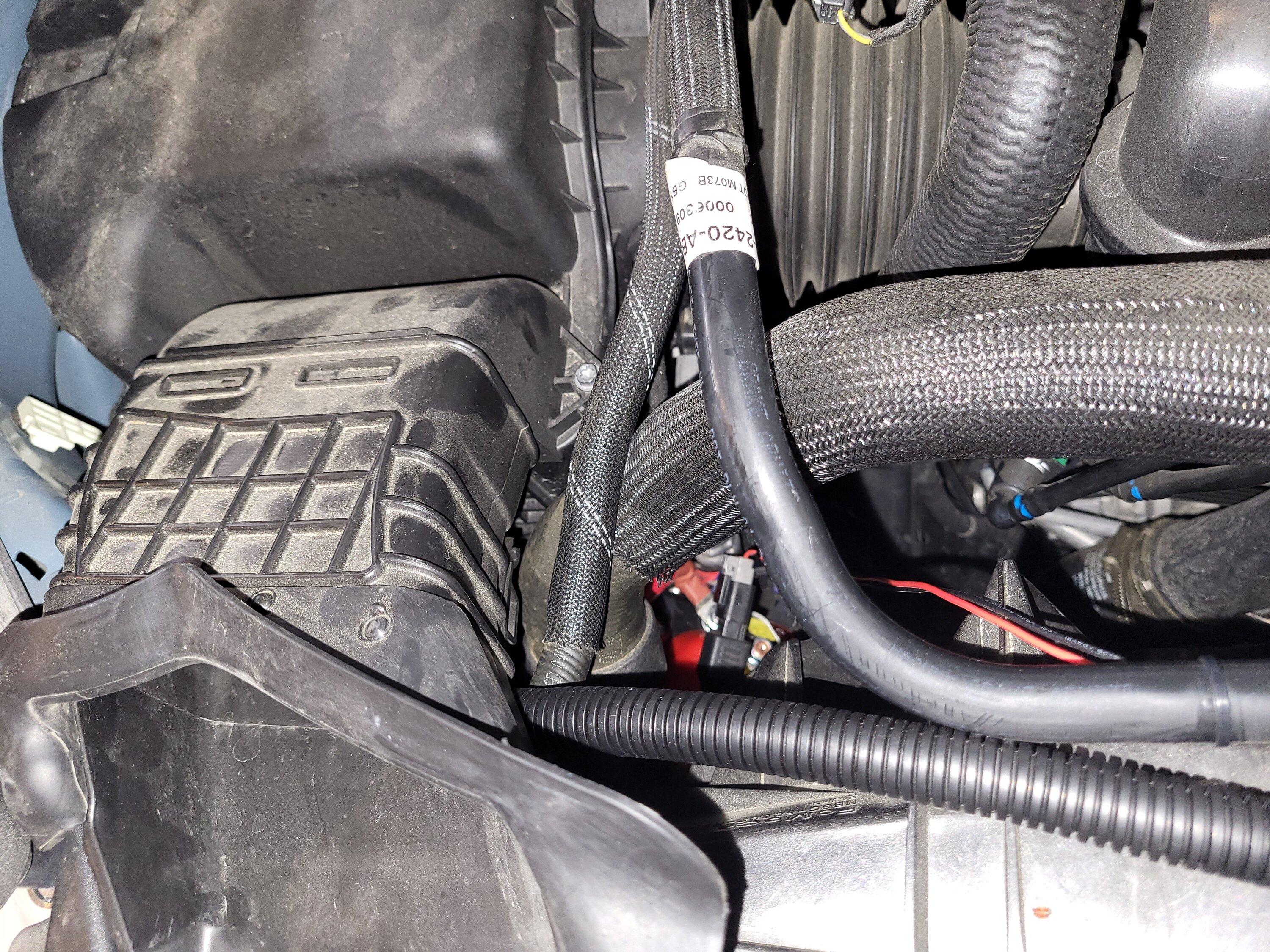 Ford Bronco RC High Winch Mount & Winch Install w/ Control Box Relocation 20220727_174703