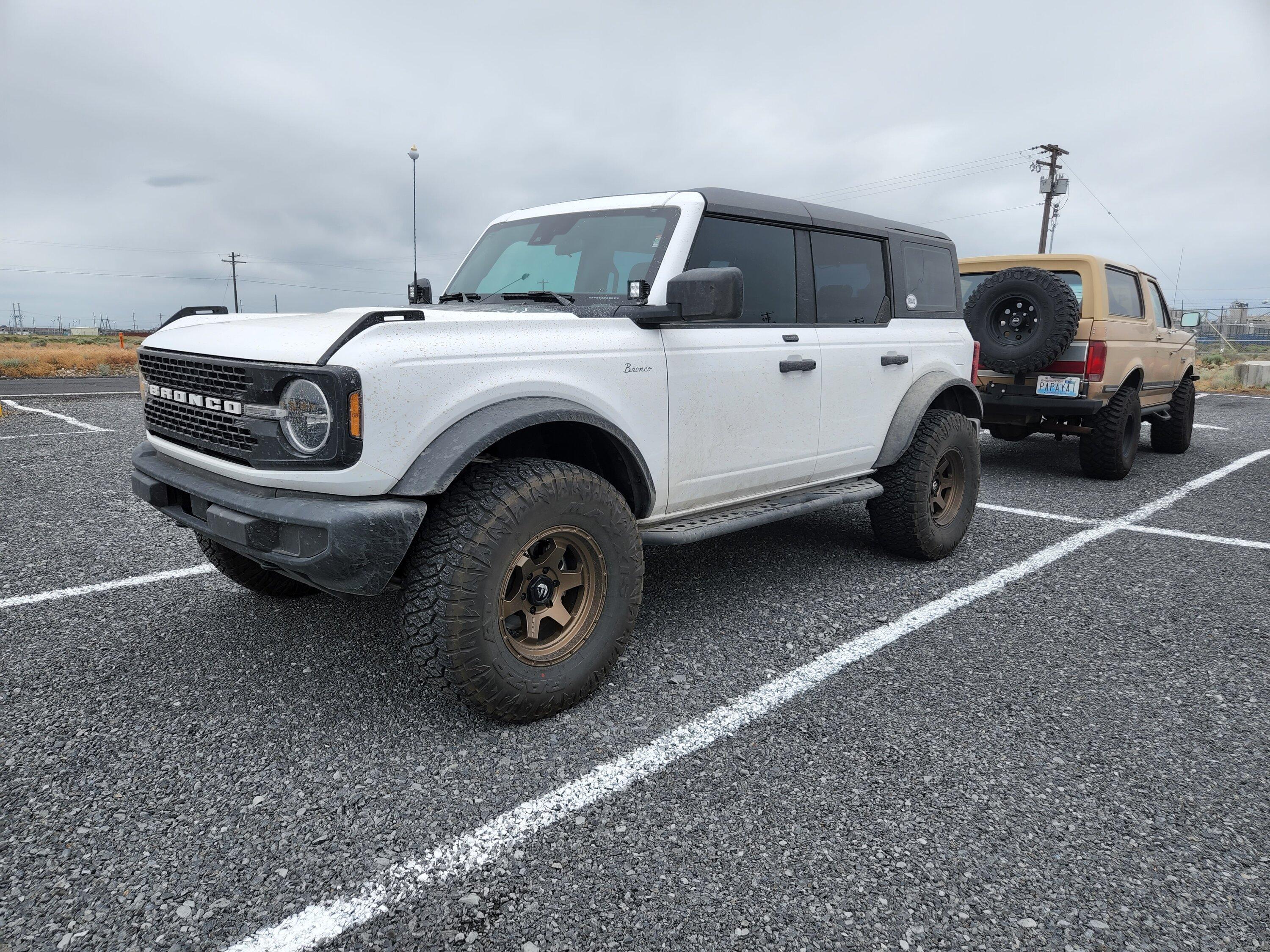 Ford Bronco Show us your installed wheel / tire upgrades here! (Pics) 20220613_133939