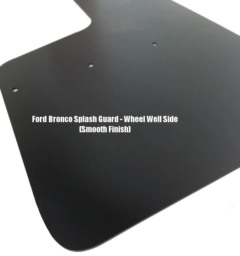 Ford Bronco Tickle My Bronco is giving away a 2021+ Bronco Mud Guards! 2021-new-ford-bronco-mud-flaps-smooth-sid