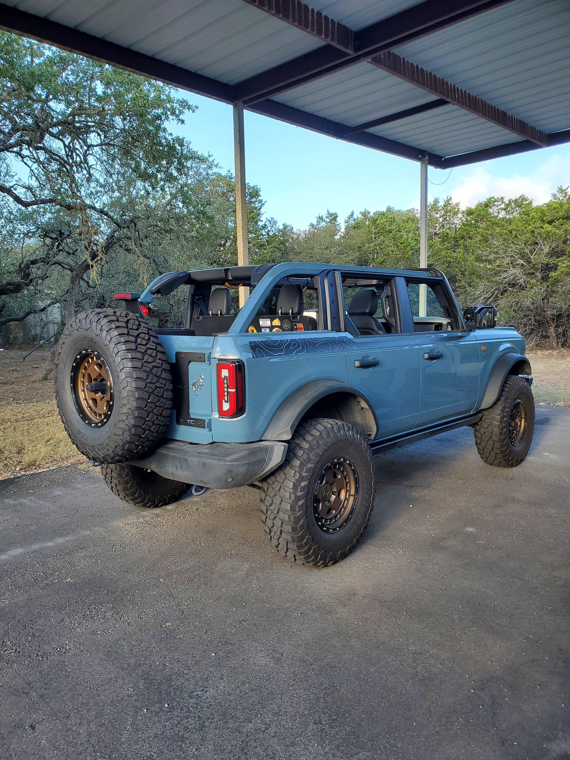 Ford Bronco Tickle My Bronco is giving away a 2021+ Bronco Mud Guards! 20220724_080804