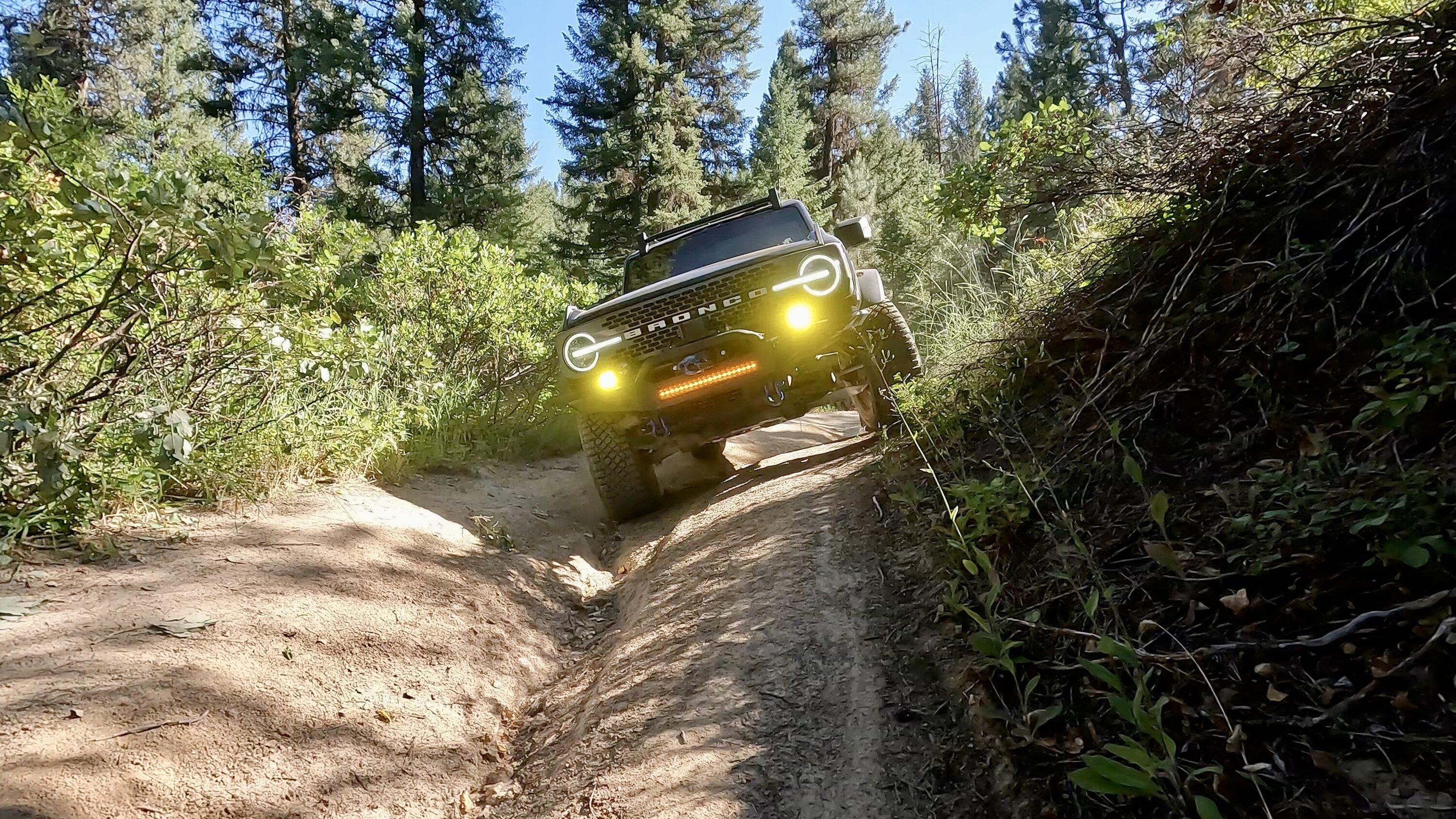 Ford Bronco Broncos Exploring Idaho's Pilot Peak and Grimes Creek! GPTempDownload-8