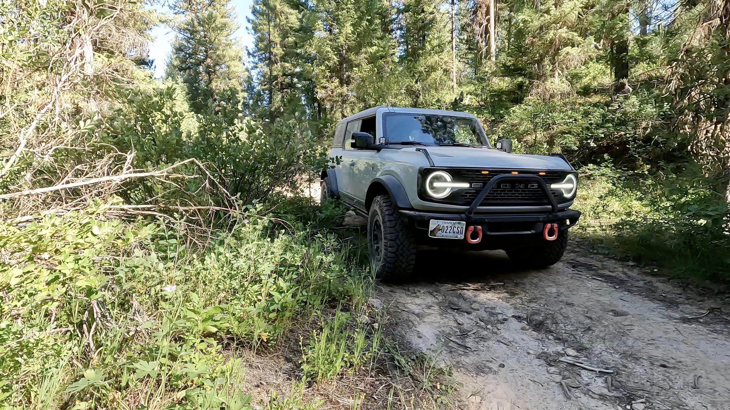 Ford Bronco Broncos Exploring Idaho's Pilot Peak and Grimes Creek! GPTempDownload-7