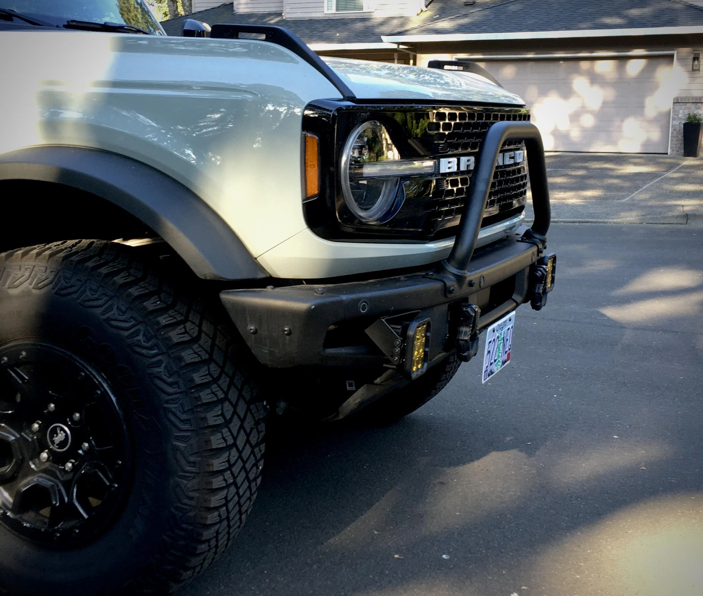 Ford Bronco New Diode Dynamics SS5 Fog Light Placement. IMG_3077
