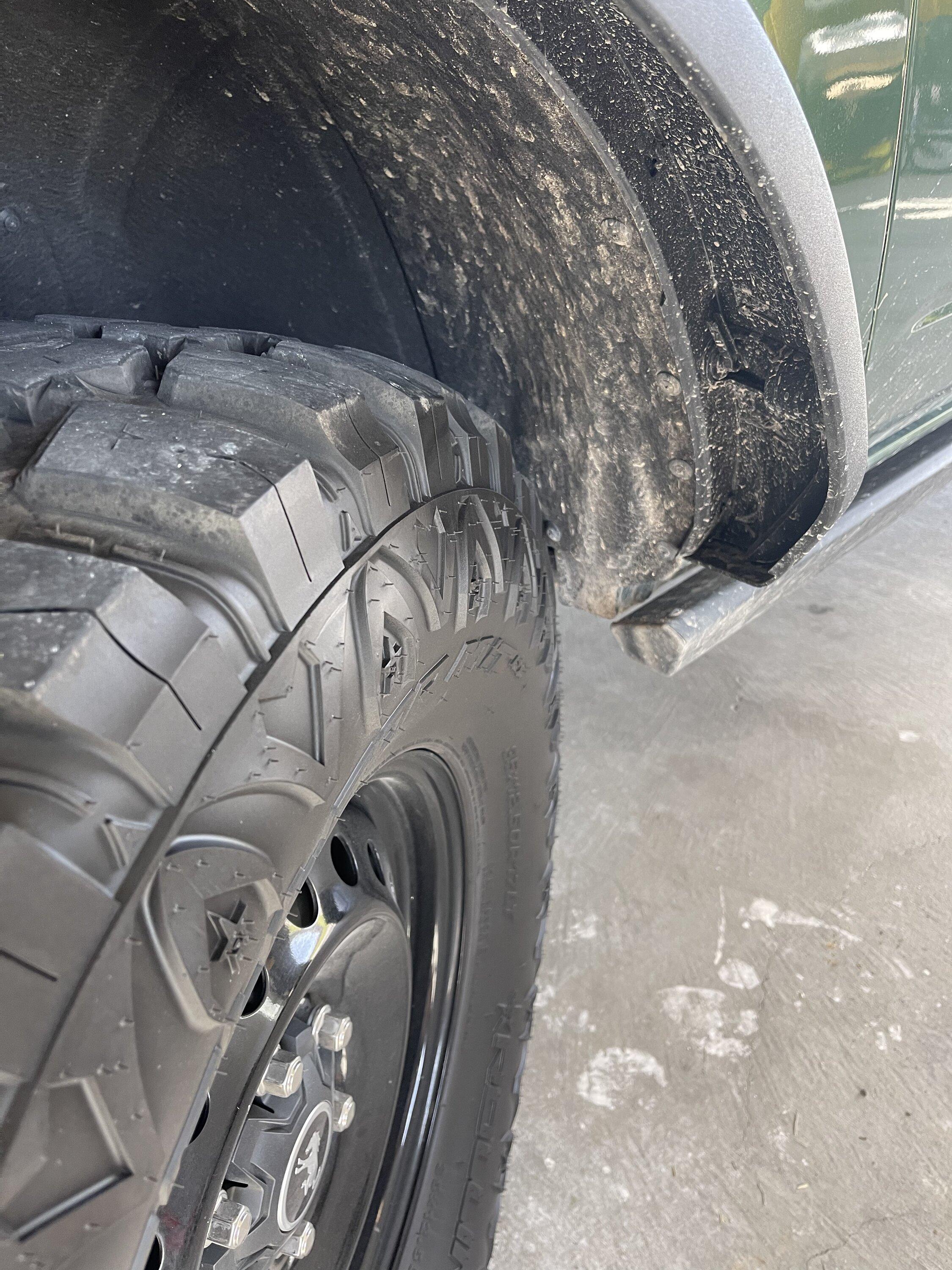 Ford Bronco RekGen Front Mud Flaps/TurboSmart BOV 6407D323-F738-425D-B165-929298D6C1F9