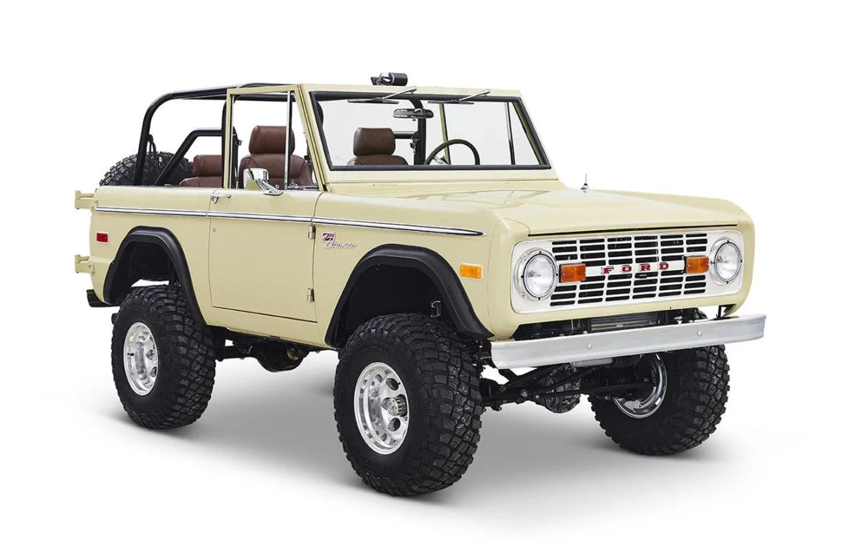 Ford Bronco 4 Door Bronco Colors 3D Model Visualized passenger_front_34-1225x815