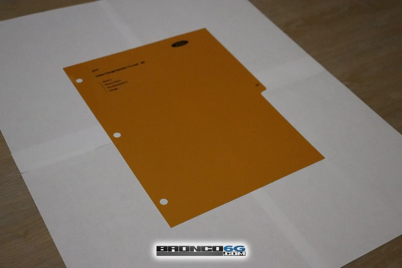 Ford Bronco Official Paint Samples / Swatches For 2021 Ford Bronco Have Arrived. Cactus Gray = Jet Fighter Gray IMG_7165