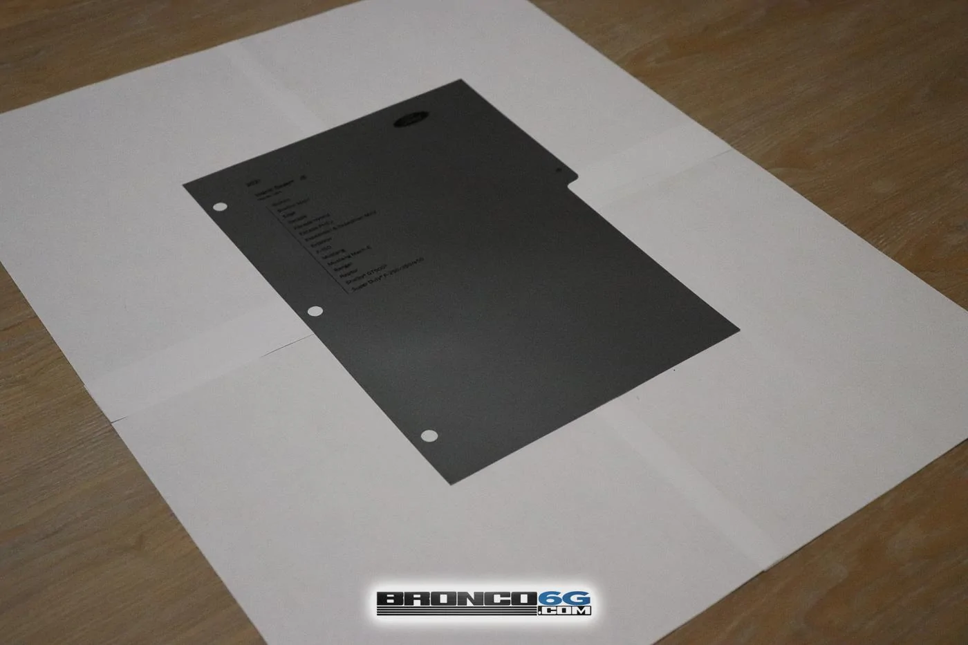 Ford Bronco Official Paint Samples / Swatches For 2021 Ford Bronco Have Arrived. Cactus Gray = Jet Fighter Gray IMG_7169