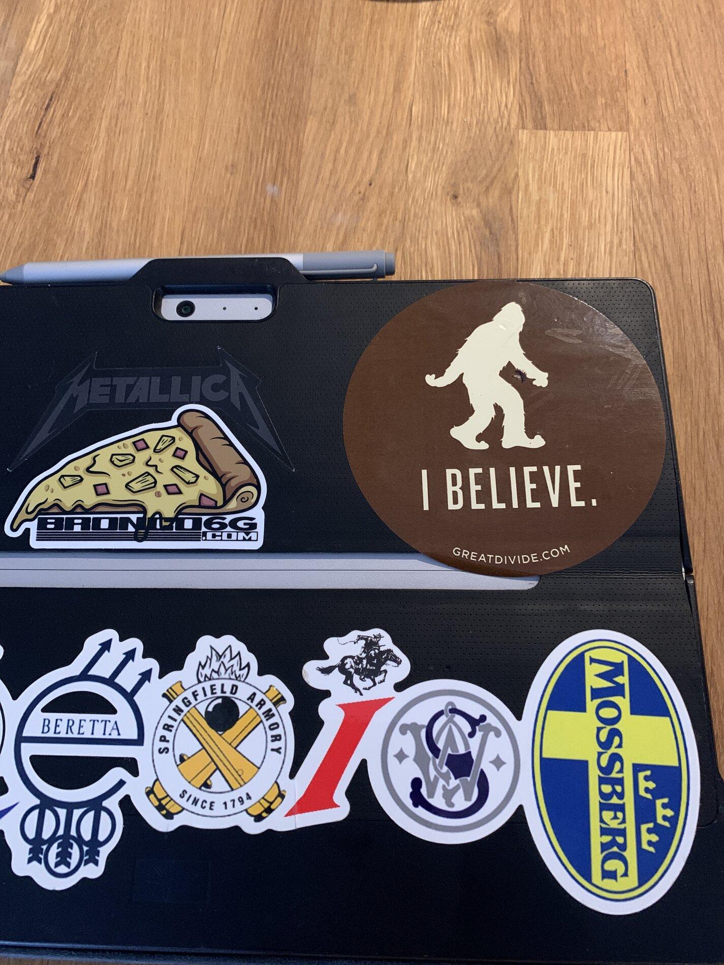 Ford Bronco Squatchin’ paraphernalia/stickers image