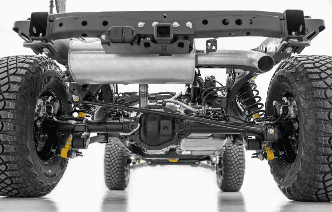 Ford Bronco Replacing the class II hitch 1600107491550