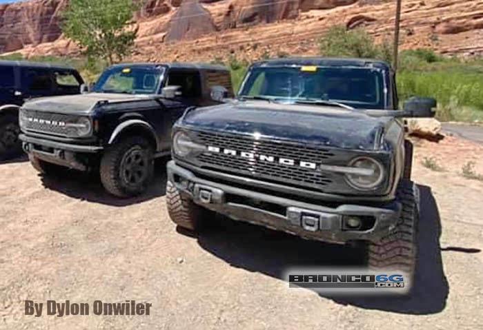 Ford Bronco Spotted: White 2021 Bronco with fender flares removed 2021-bronco-no-fenders-removed-4-