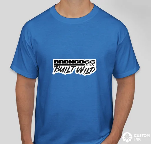 Ford Bronco Wild Bronco6G Built Wild Tshirt