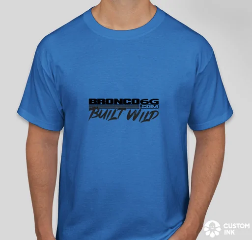 Ford Bronco Wild Bronco6G Built Wild Tshirt 2