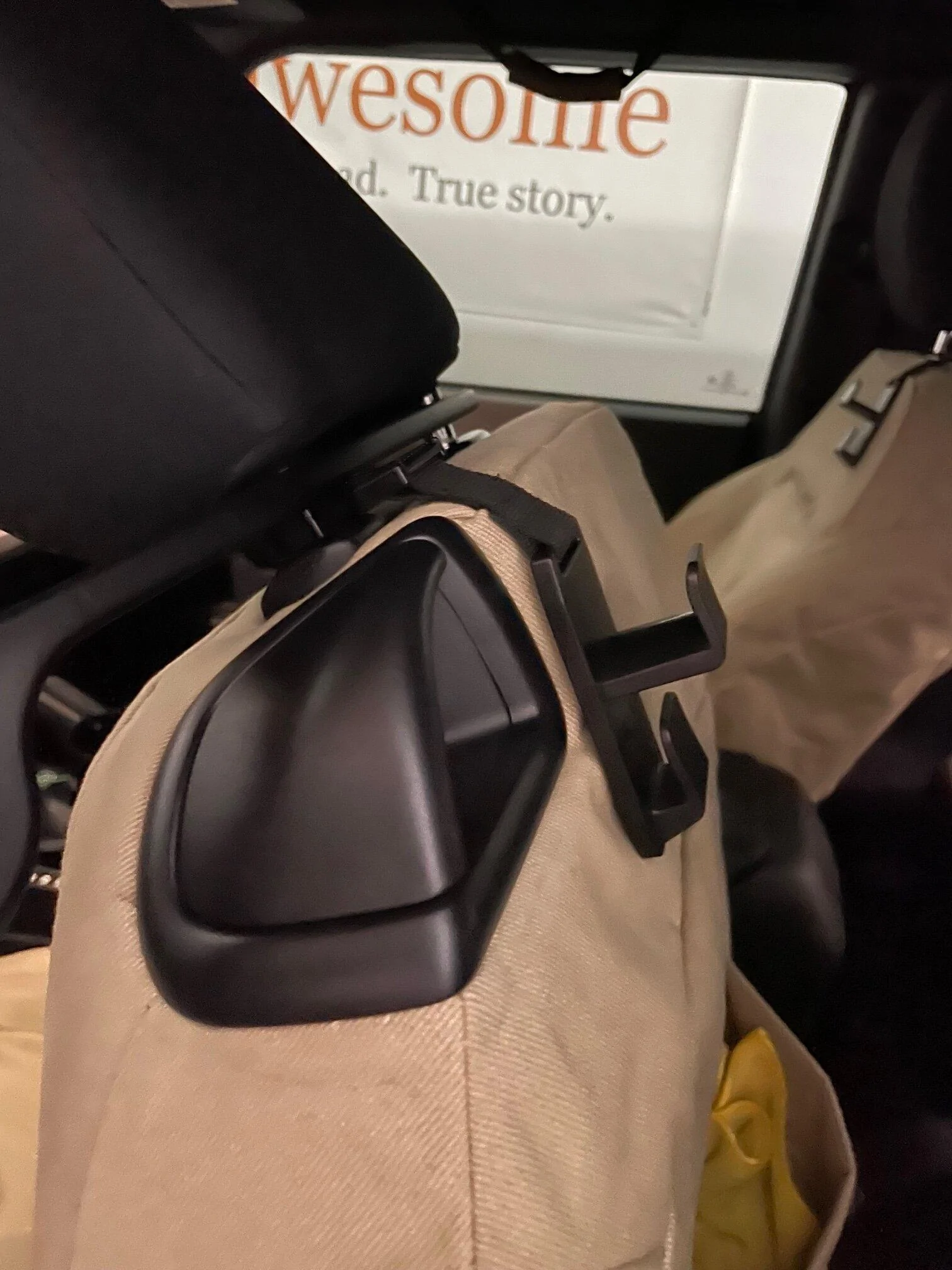 Ford Bronco Solution for lack of seat belt height adjuster IMG_4947