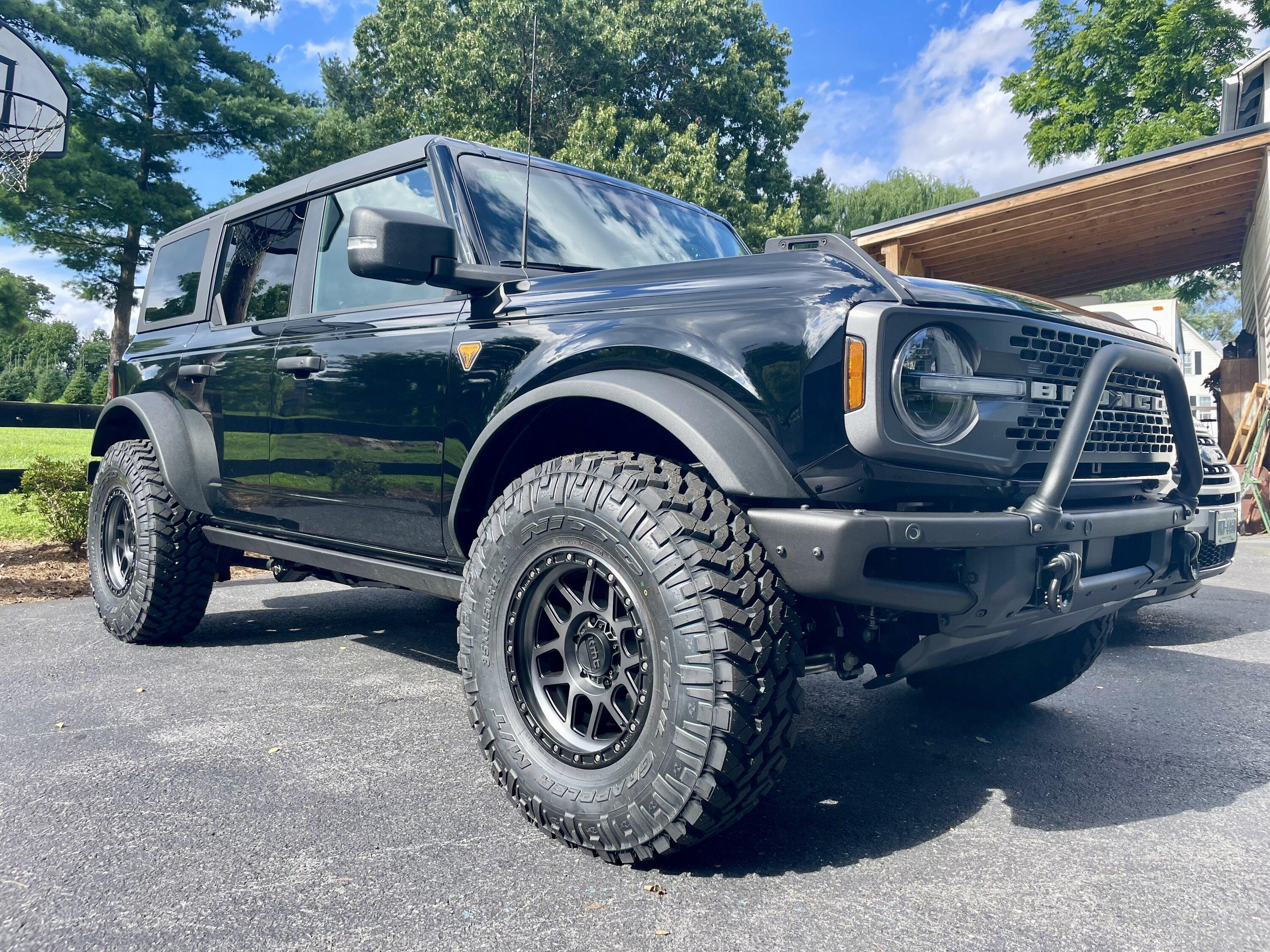 Ford Bronco Show us your installed wheel / tire upgrades here! (Pics) tempImage0lPyuf
