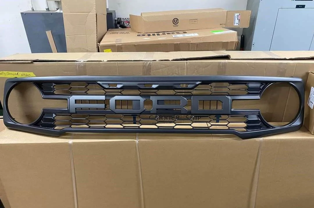 Ford Bronco Bronco Raptor Grill part available soon? (Photos) bronco raptor grill grille part replacement number 1