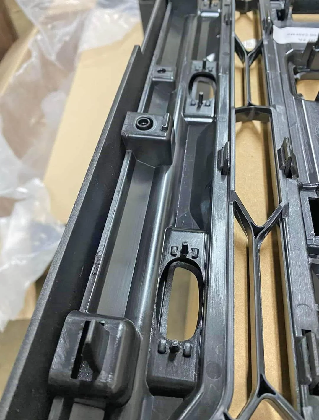 Ford Bronco Bronco Raptor Grill part available soon? (Photos) bronco raptor grill grille part replacement number 3