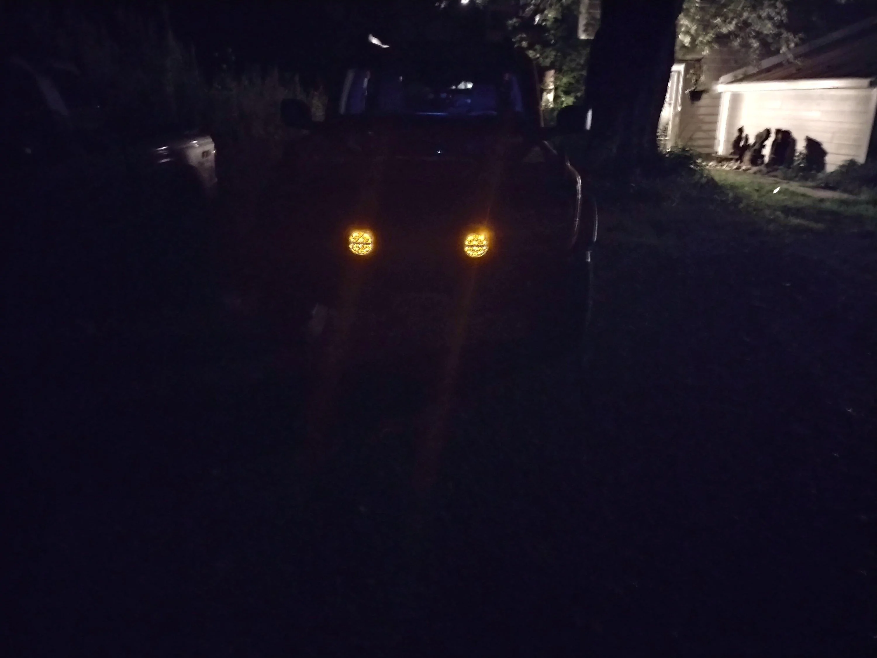Ford Bronco Rigid 360 6 inch installed on Mod bumper IMG_20220728_224021119