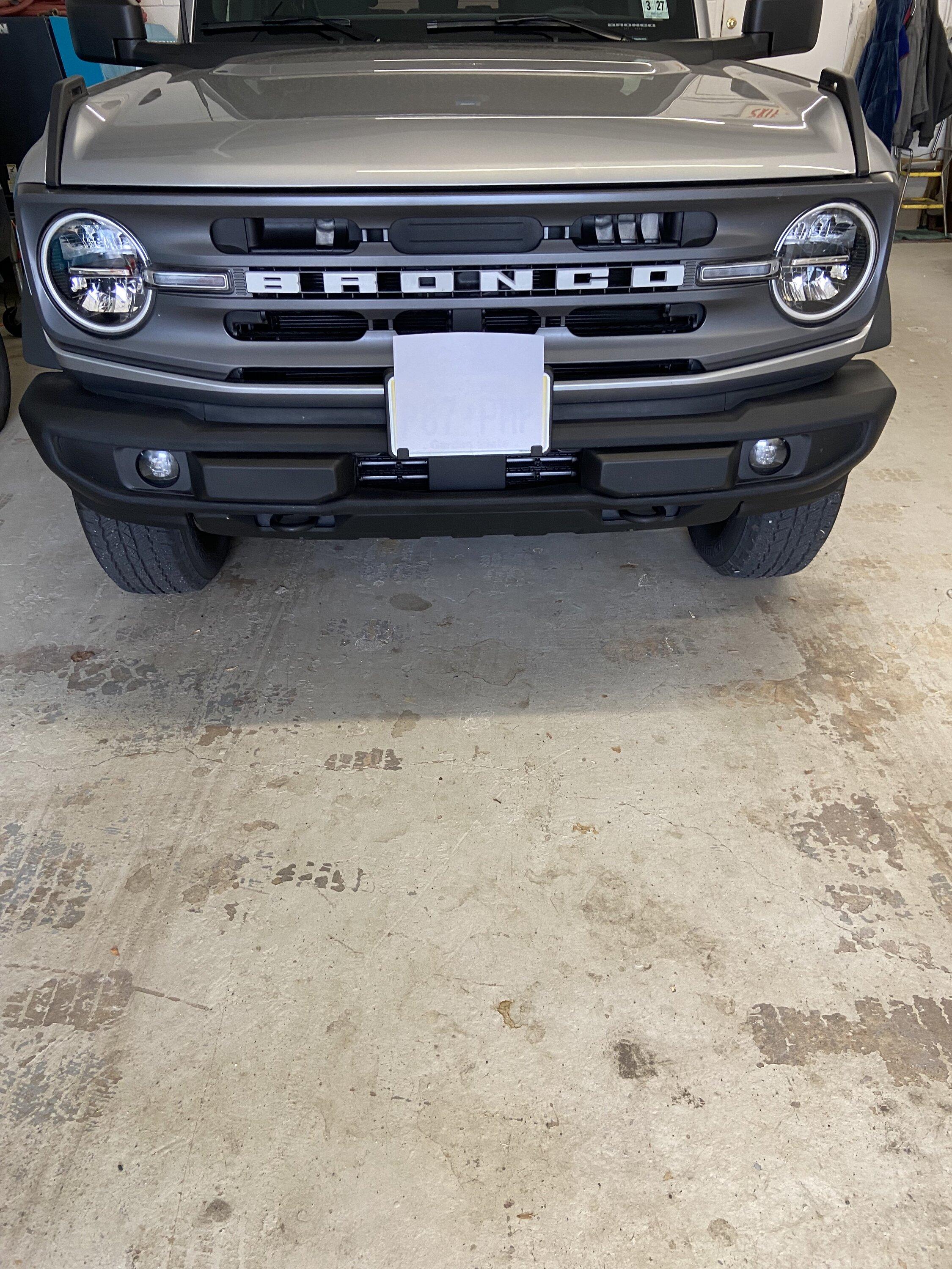 Ford Bronco Big Bend Wheels & Tires (NJ) 2021 Bronco Big Bend Front Bumper