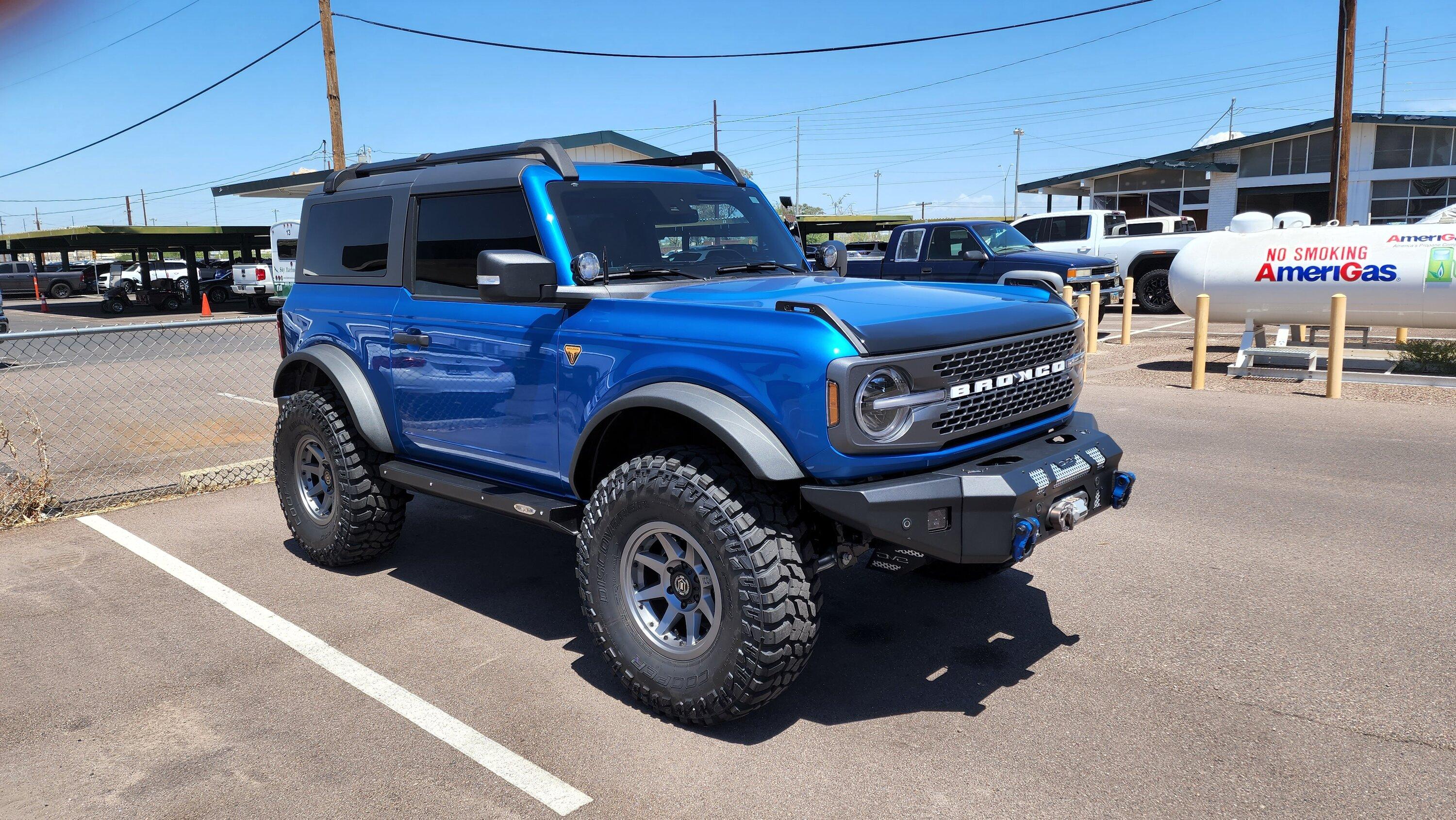 Ford Bronco Show us your installed wheel / tire upgrades here! (Pics) Badlands 90% complete