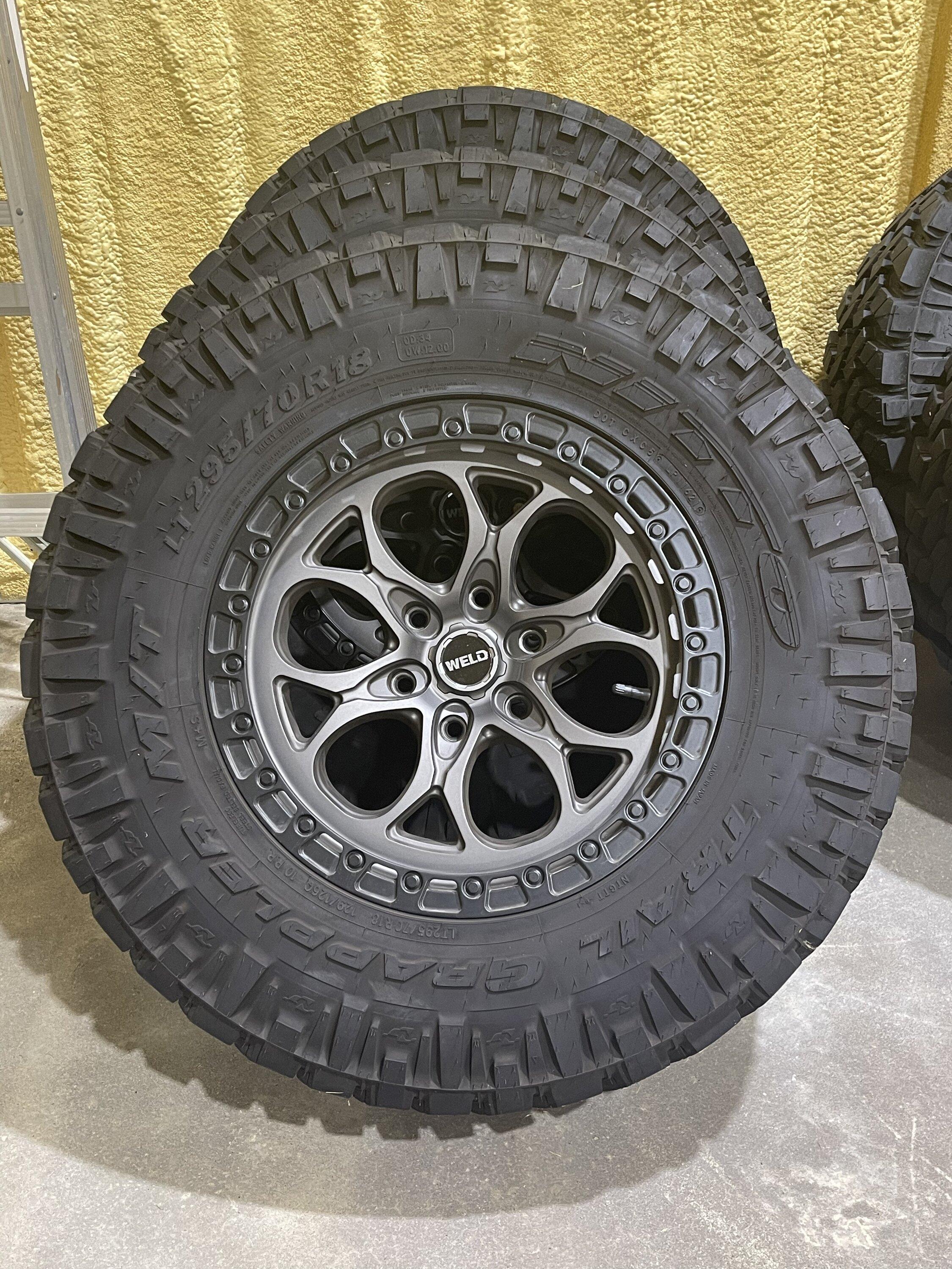 Ford Bronco Weld wheels and Trail Grapplers A6597996-91A7-4C47-BA3A-27A6B2E38EDF
