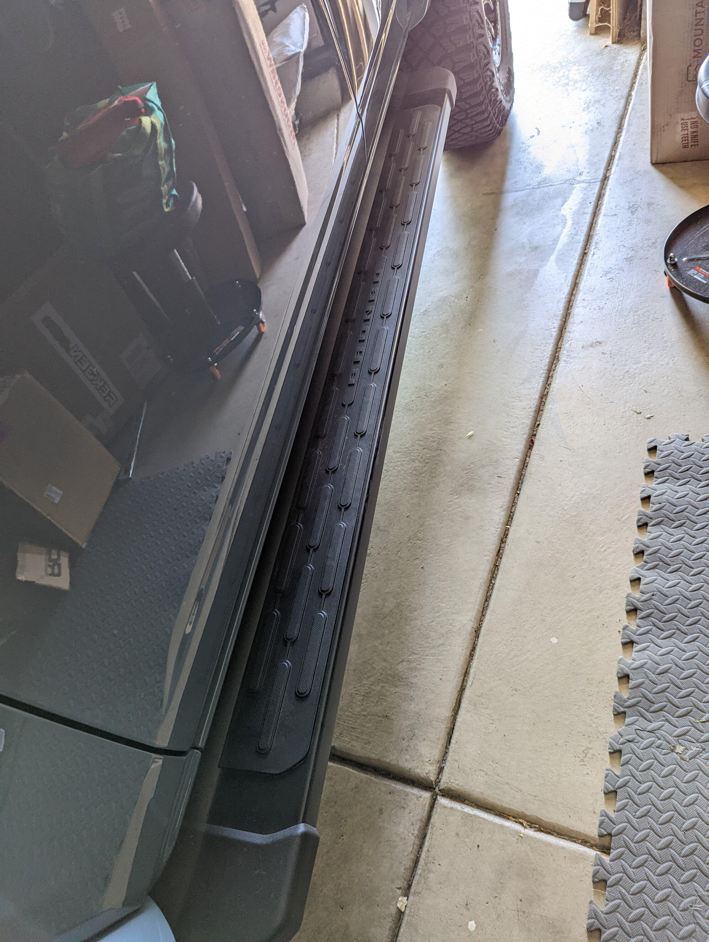 Ford Bronco OBX running boards PXL_20220731_174227766