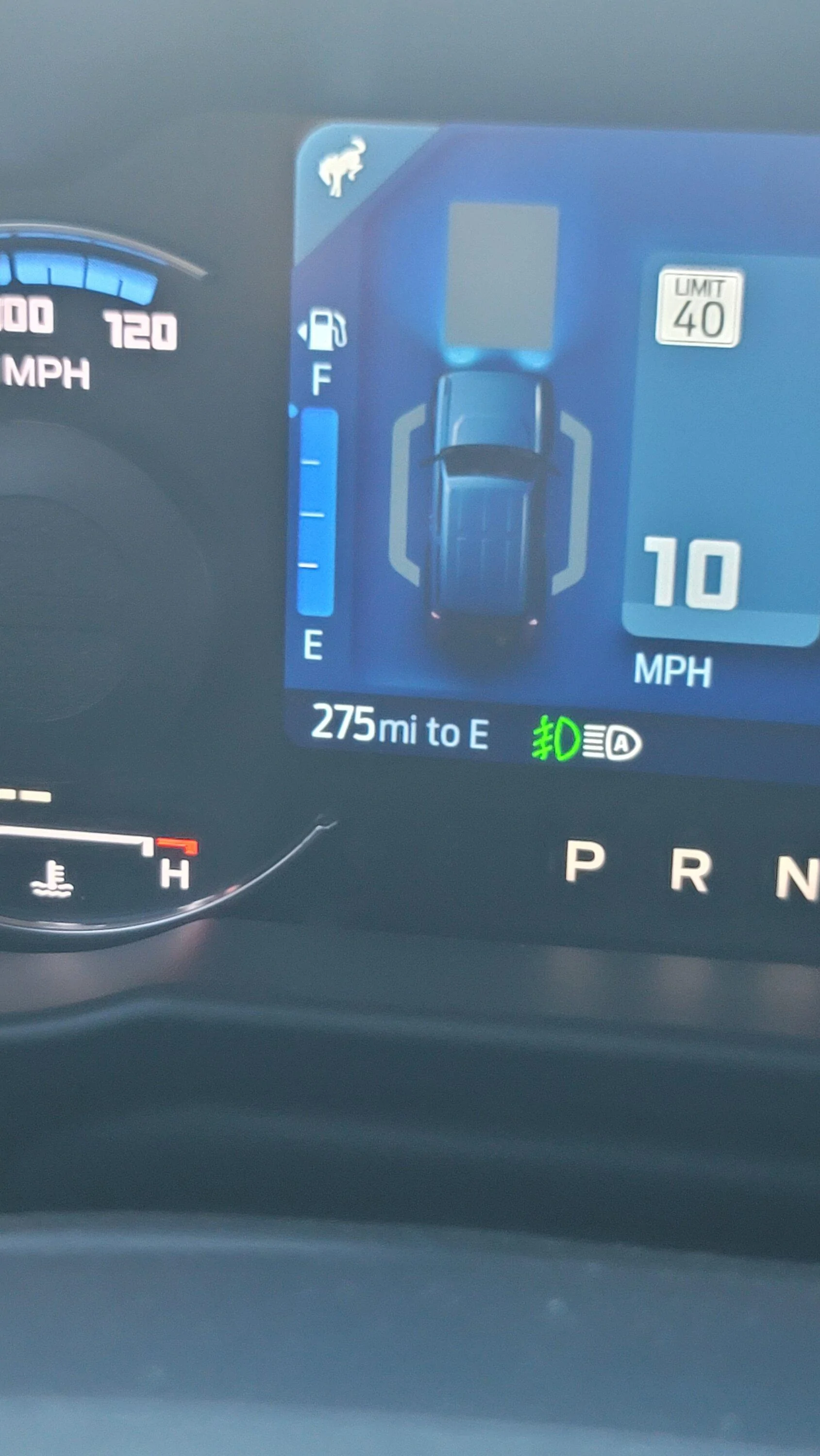 Ford Bronco Gas gauge inaccuracies 20220720_192735