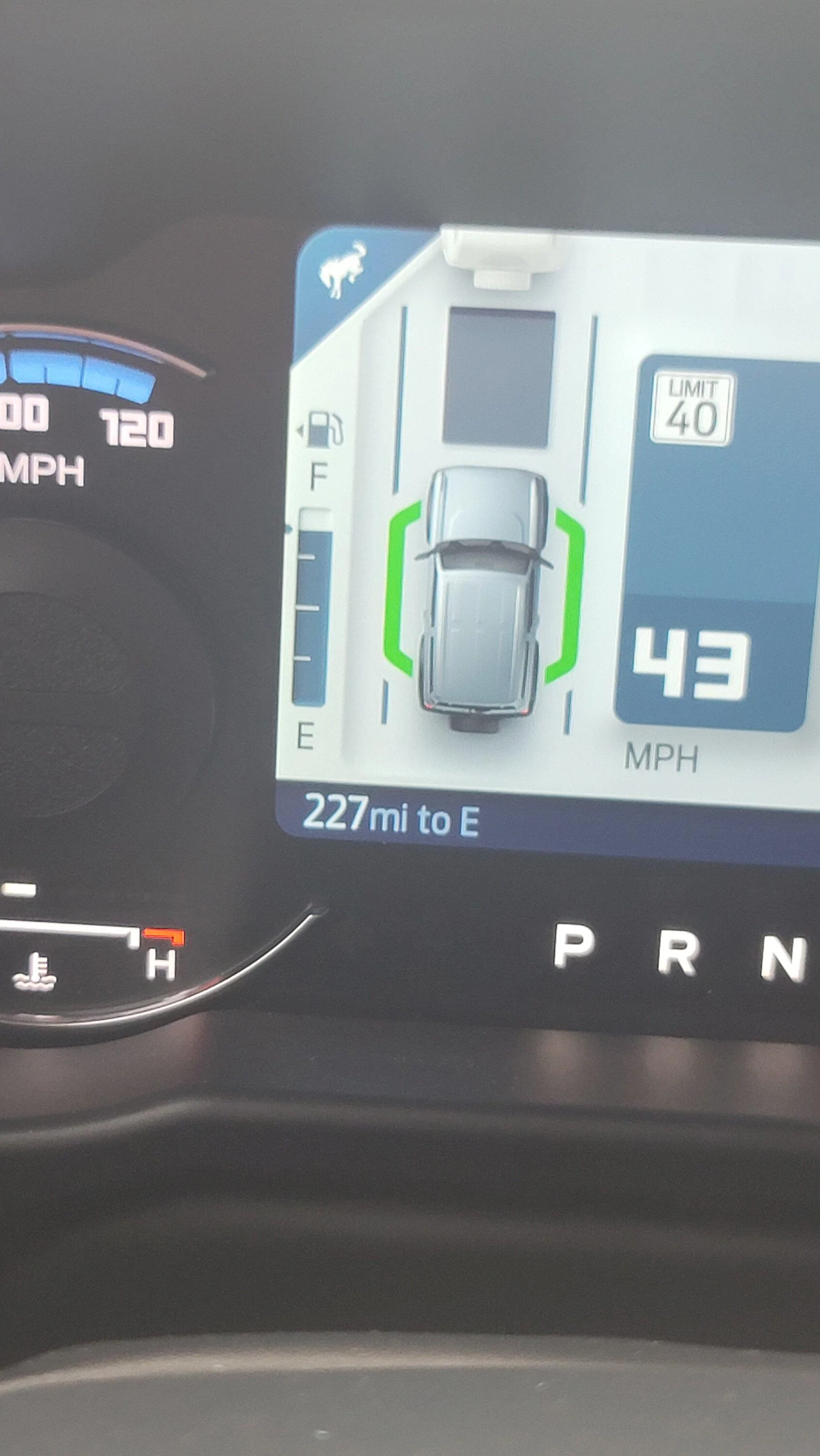 Ford Bronco Gas gauge inaccuracies 20220731_171132