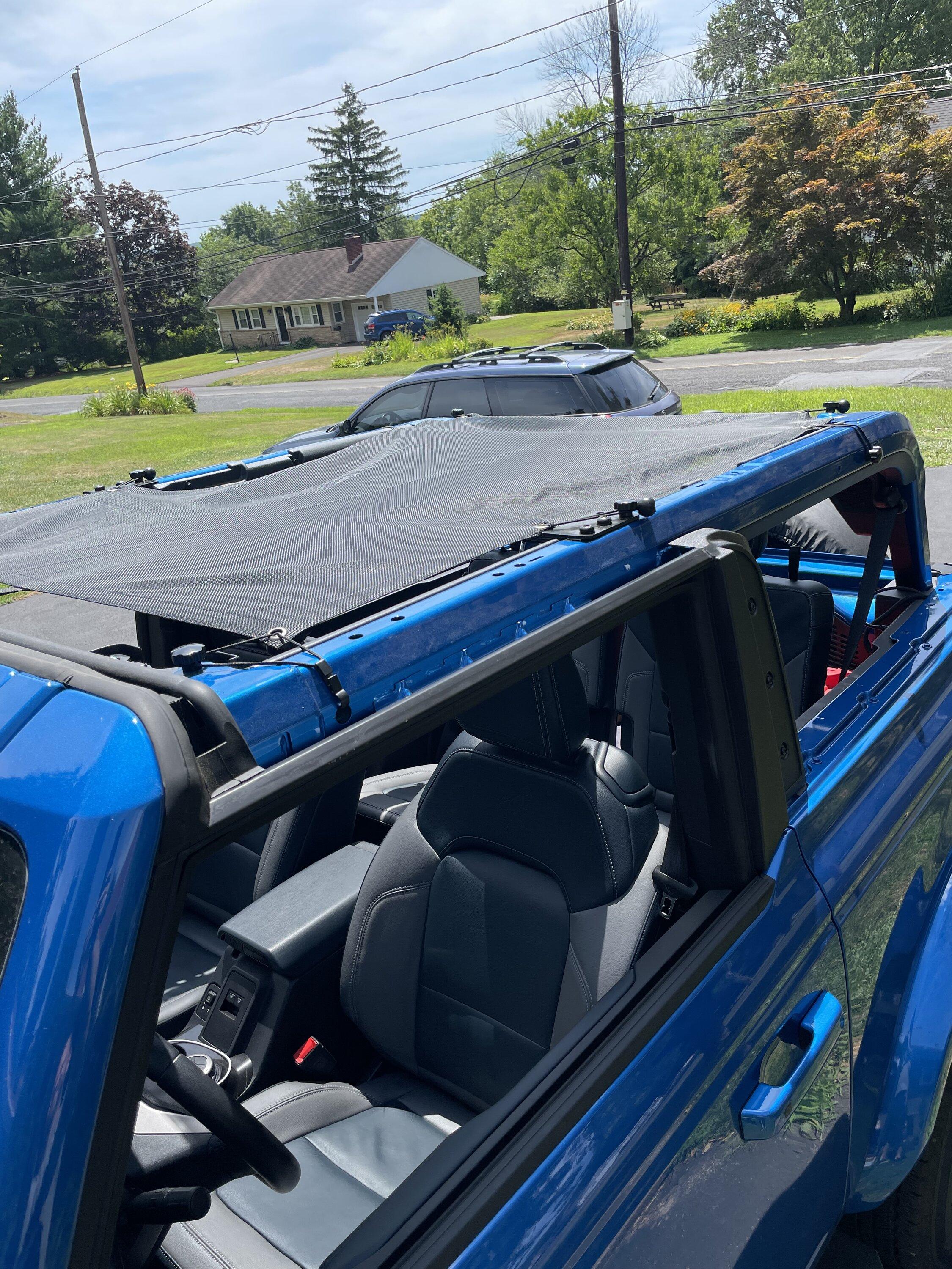 Ford Bronco Inexpensive 2 Door Sun Shade Option 68097533247--C915A060-BBBD-4675-9566-741FCB28F1A6