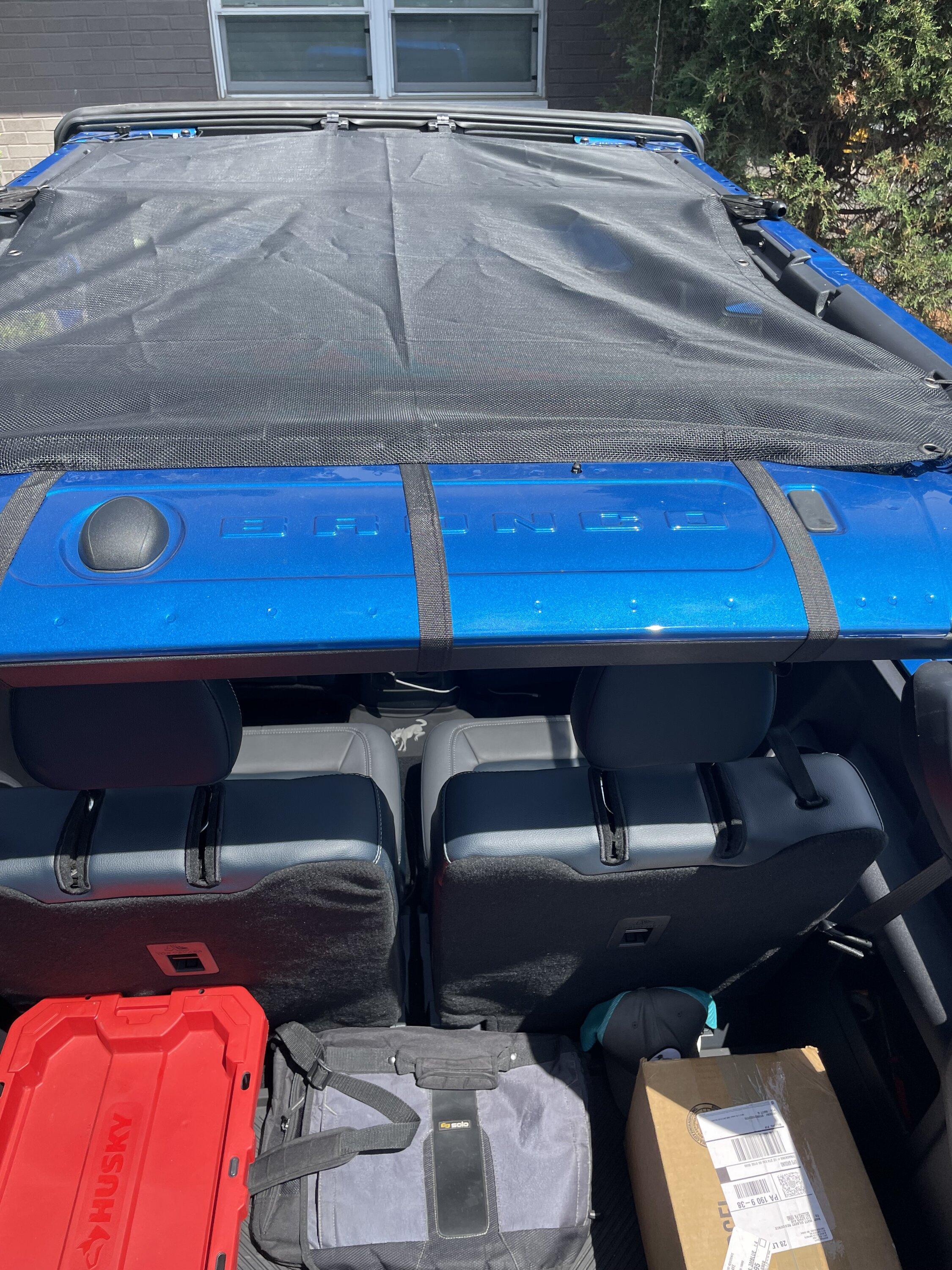 Ford Bronco Inexpensive 2 Door Sun Shade Option IMG-2431