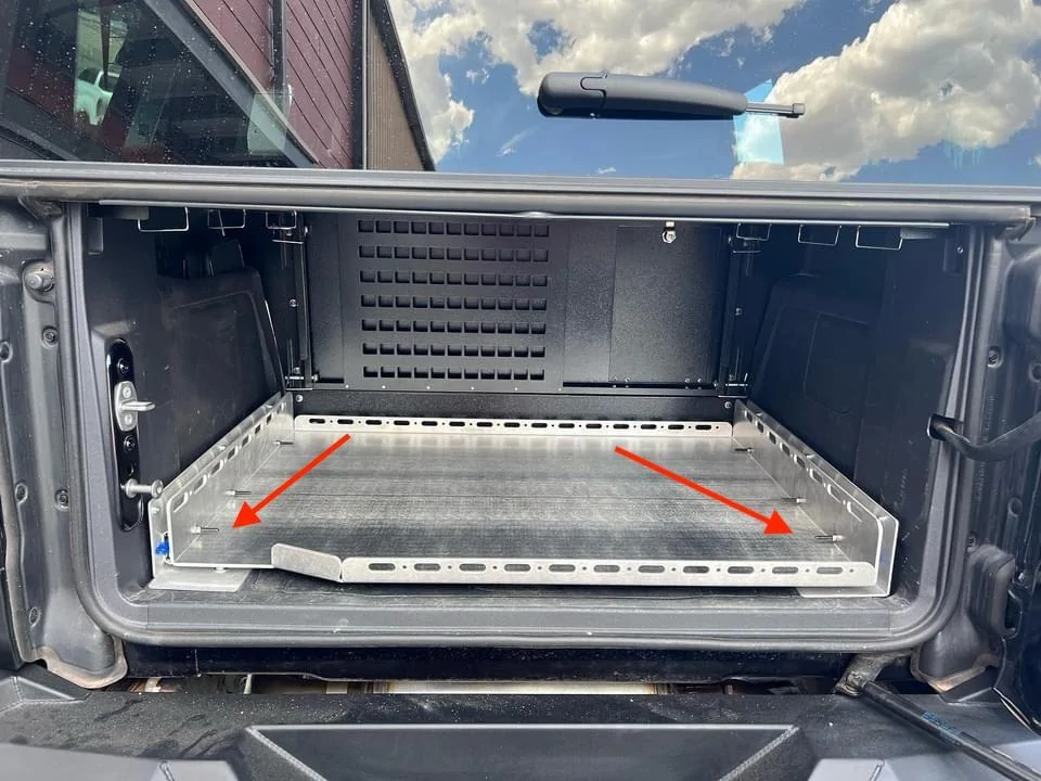Ford Bronco Bronco Diabolical Aluminum Slide Floor broncoslidefloor