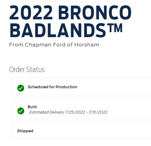 Ford Bronco 748 Days and Counting.... 1659383402660