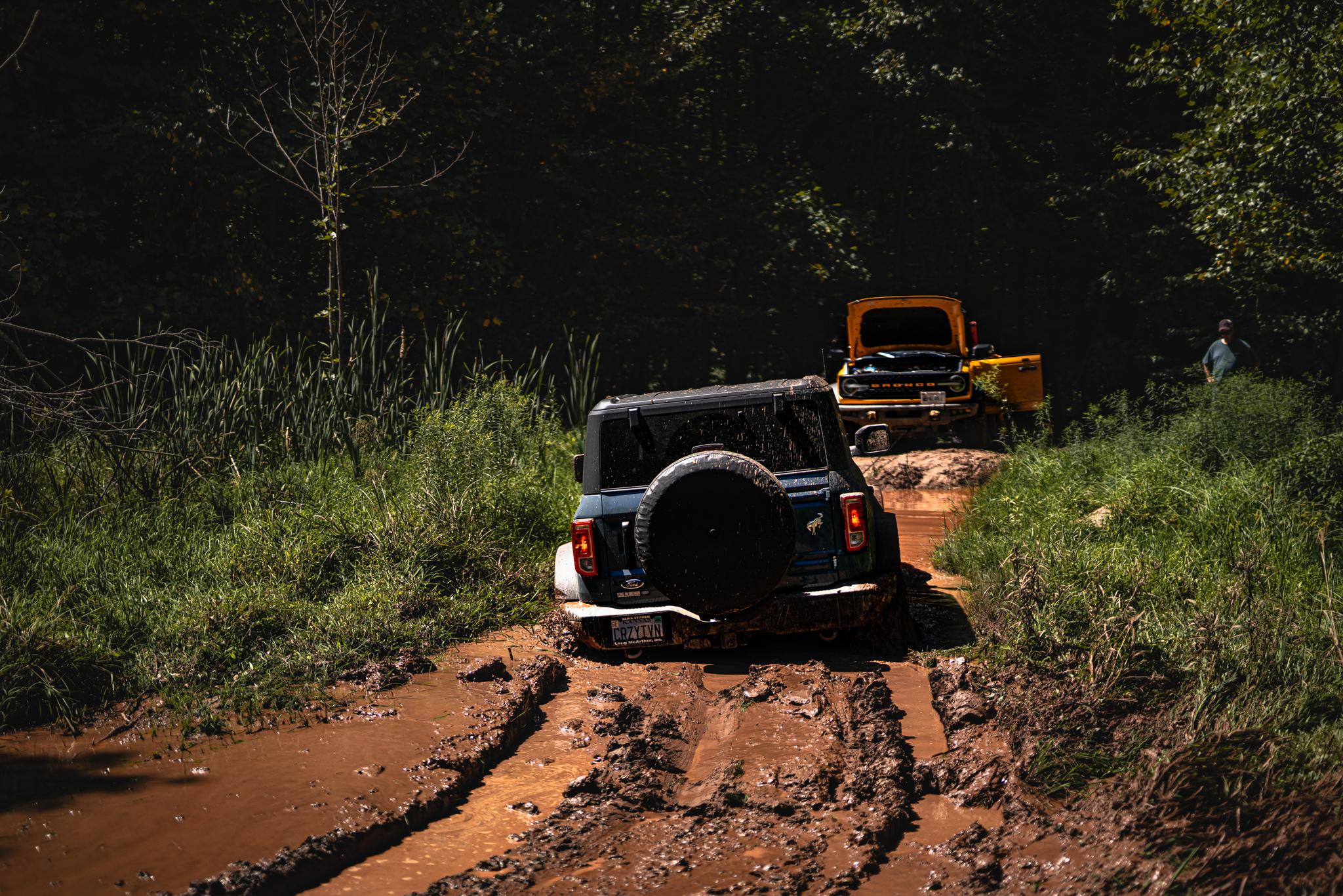 Ford Bronco Broncos take on Rausche Creek DSC01147