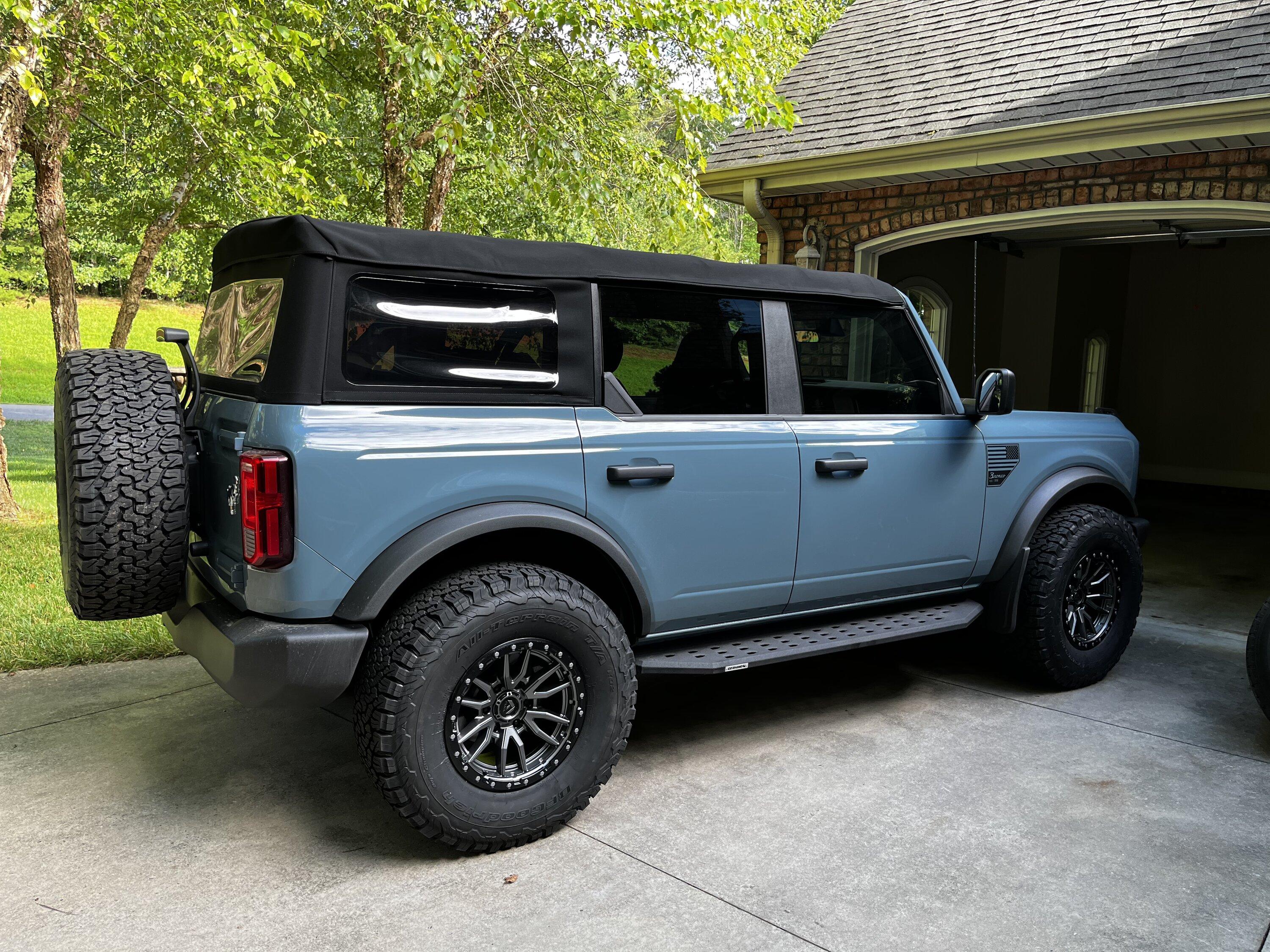 Ford Bronco Show us your installed wheel / tire upgrades here! (Pics) 633C27FC-6413-4D28-9EF2-139DF84FDA3E