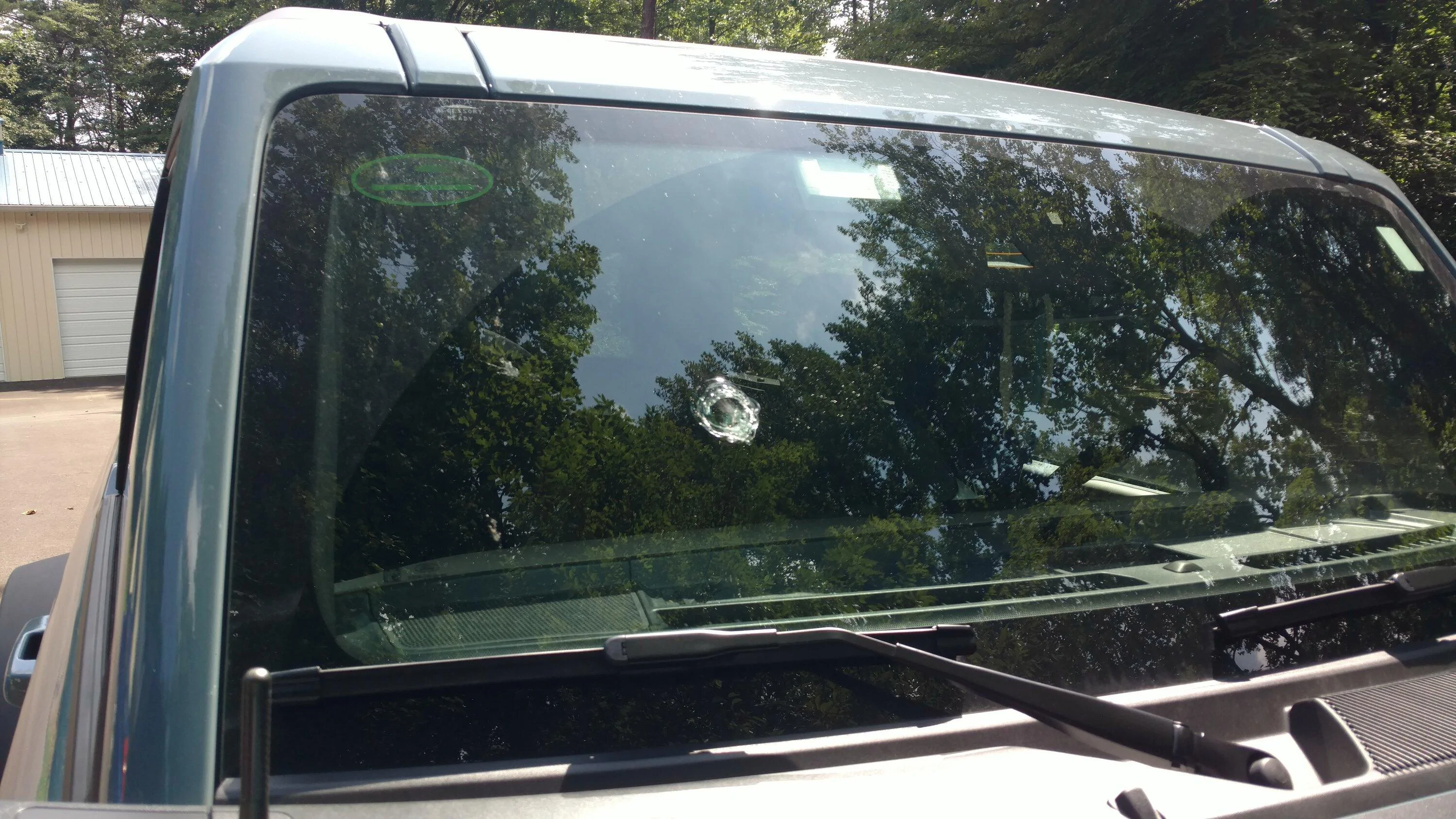Ford Bronco Windshield Shattered IMG_20220728_155546318