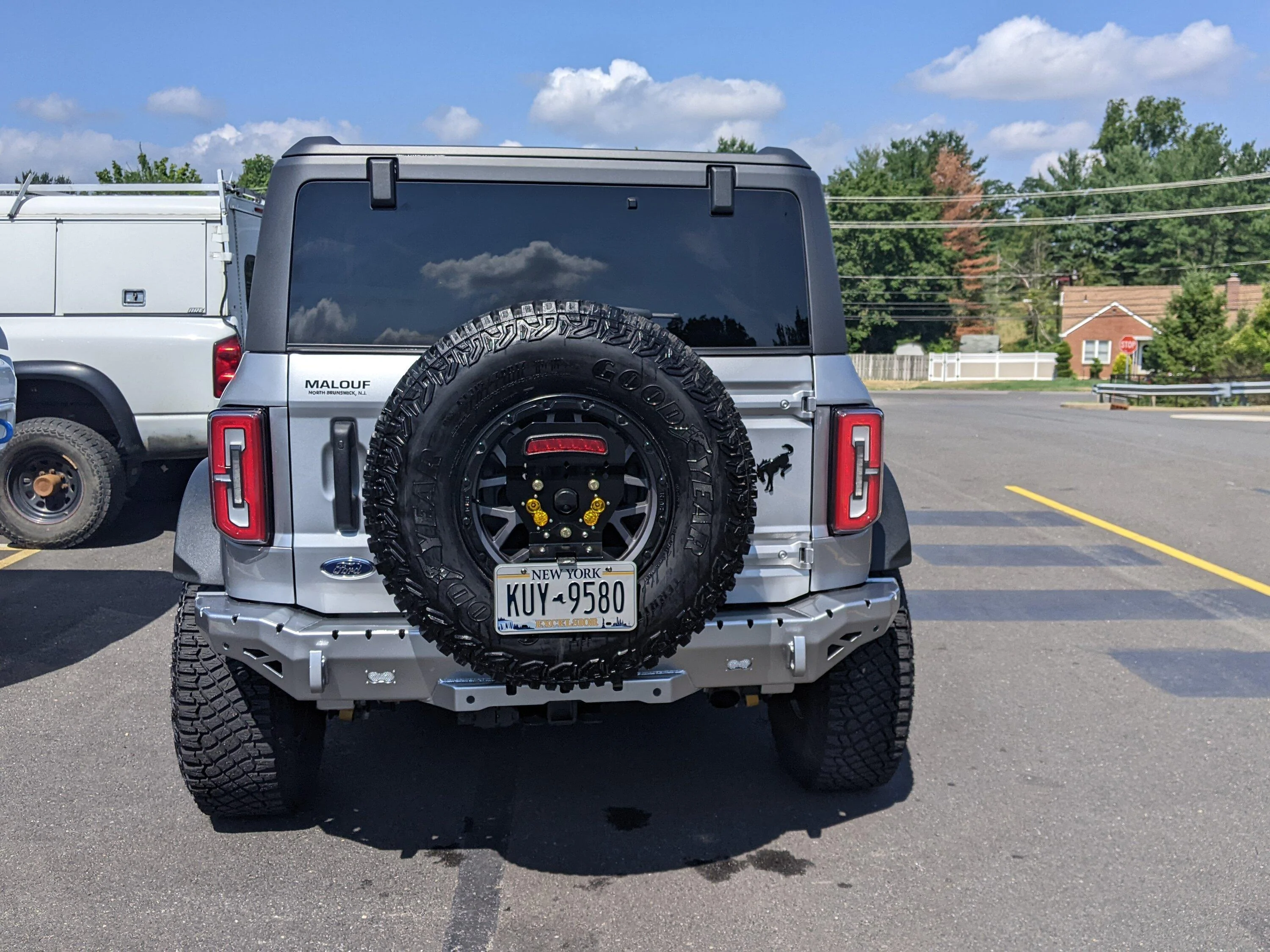 Ford Bronco Sneak peek of our new bumpers and 3rd brake light (KHC OFF ROAD PERFORMANCE). PXL_20220802_150243437