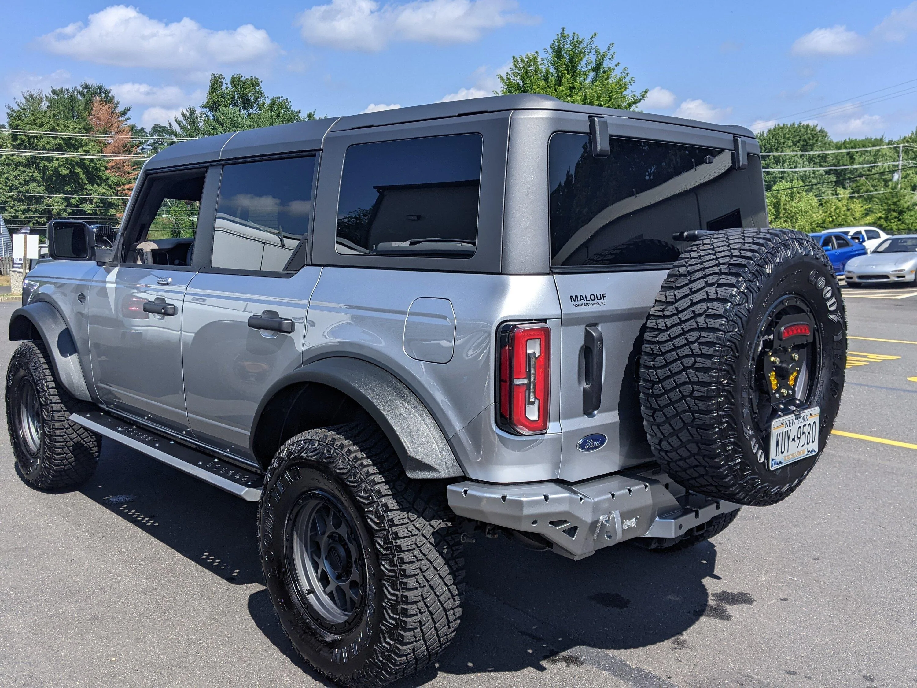 Ford Bronco Sneak peek of our new bumpers and 3rd brake light (KHC OFF ROAD PERFORMANCE). PXL_20220802_150237343