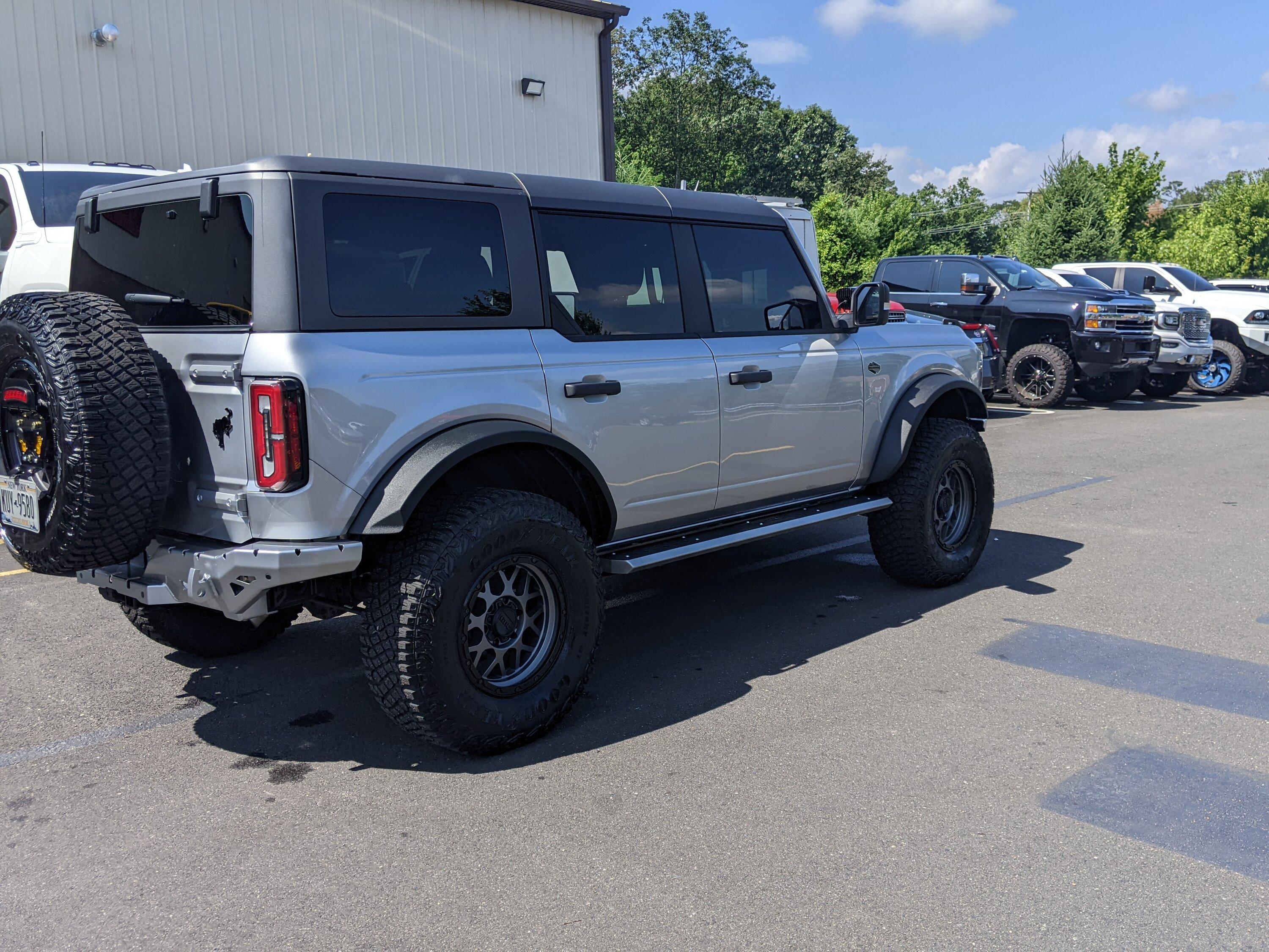 Ford Bronco Sneak peek of our new bumpers and 3rd brake light (KHC OFF ROAD PERFORMANCE). PXL_20220802_1502530178