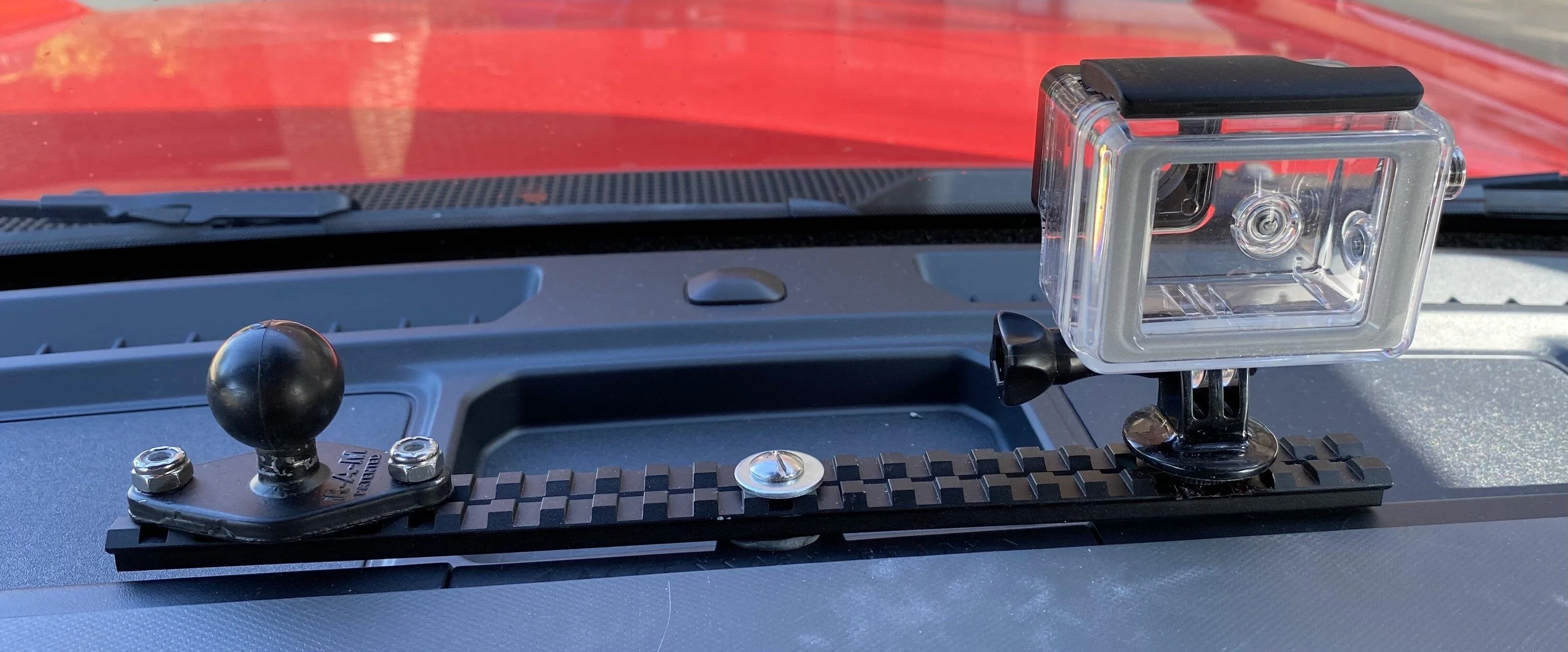 Ford Bronco DIY dash mount rail. IMG_0043 copy