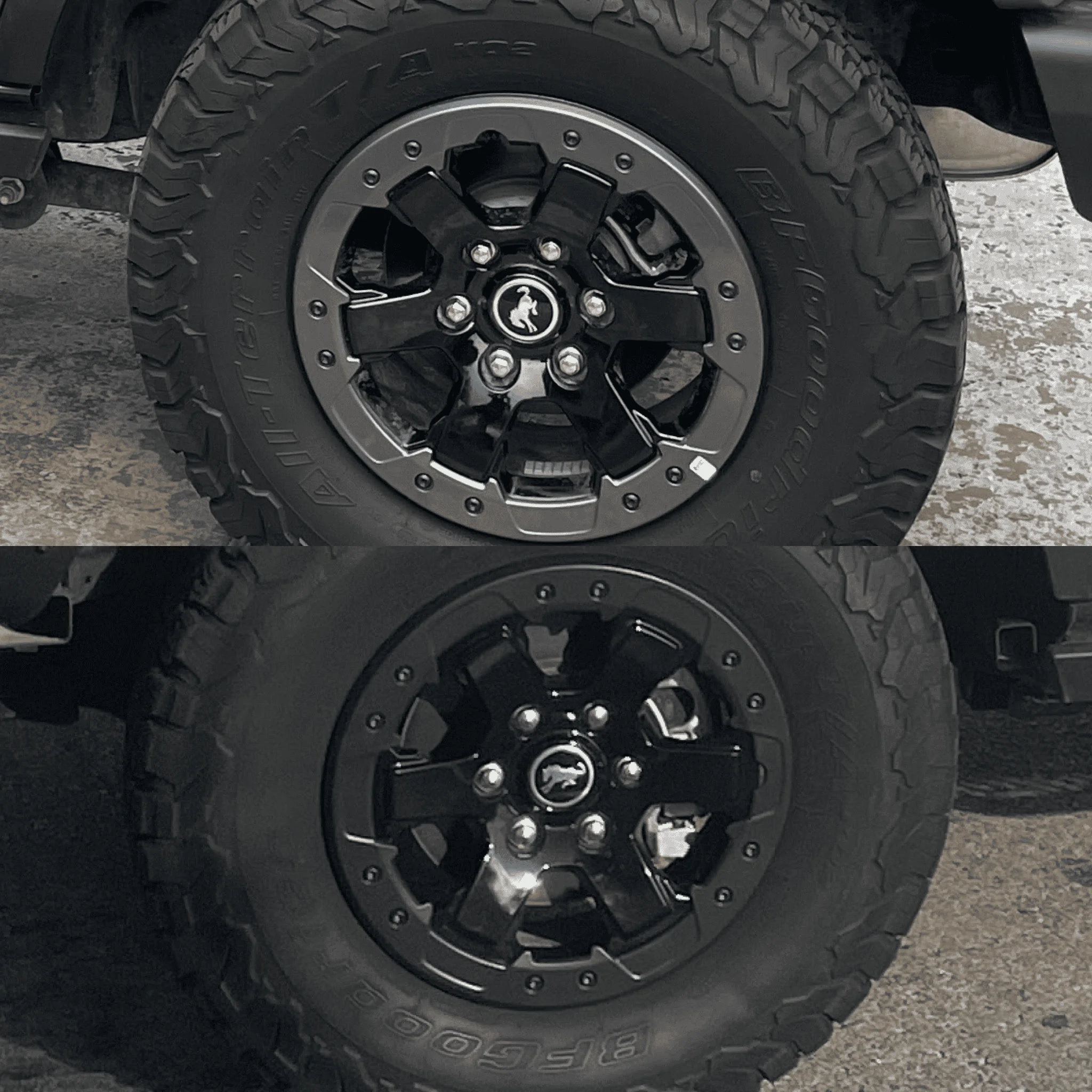 Ford Bronco WARNING Wheel Beauty Ring Removal - Bronco 1659536094680