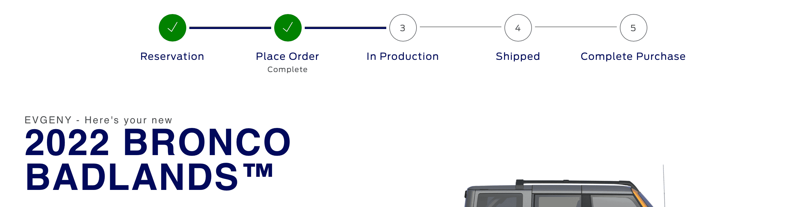 Ford Bronco The order status has been changed today Screen Shot 2022-08-03 at 8.42.24 AM